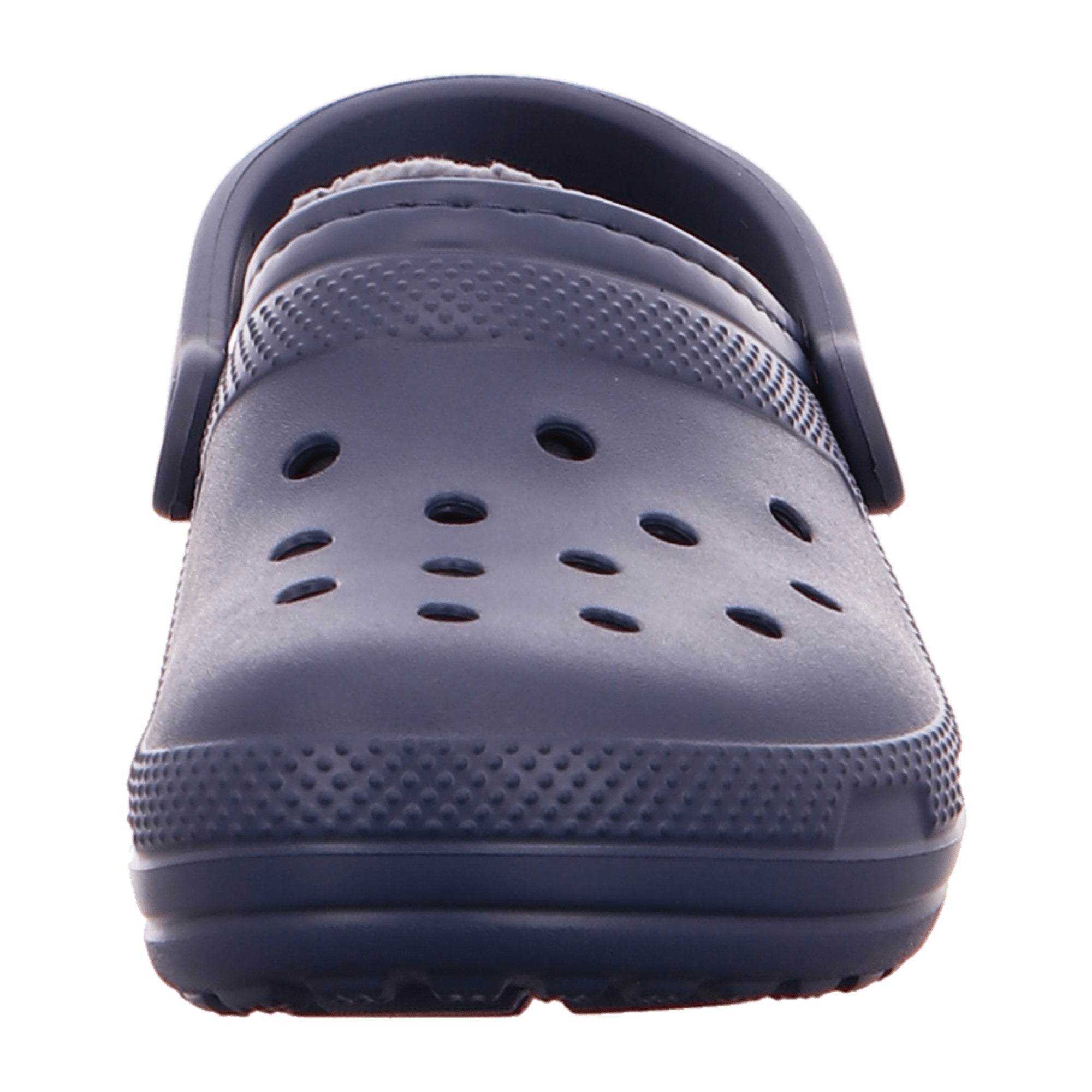Crocs Classic Lined Clog for Men Cozy Fleece Lining Navy/Charcoal