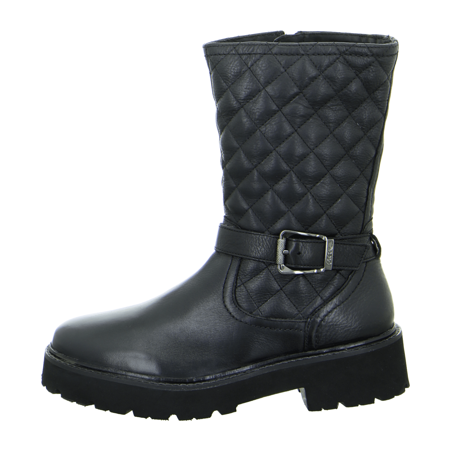 ARA Bologna Women's Chelsea Boots in Smooth Leather with Pull-On Design, Black