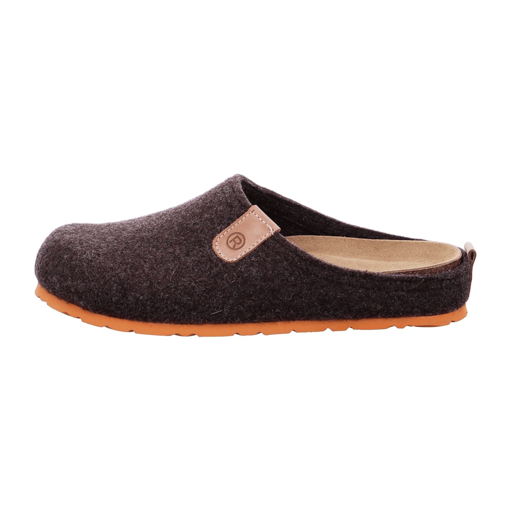 Rohde Men's Brown House Slippers for Fall and Winter