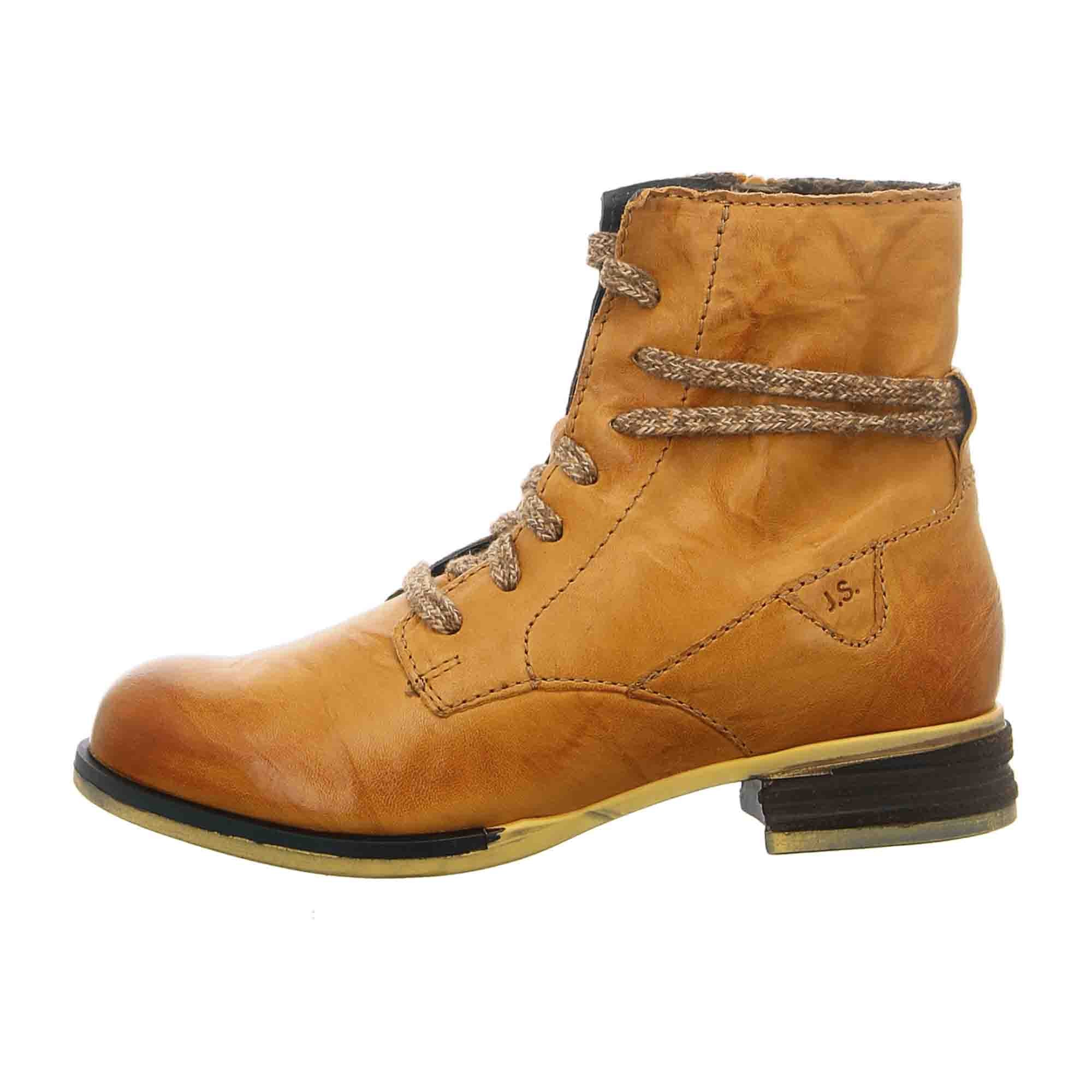 Josef Seibel Lace-up Boots for Women in Yellow