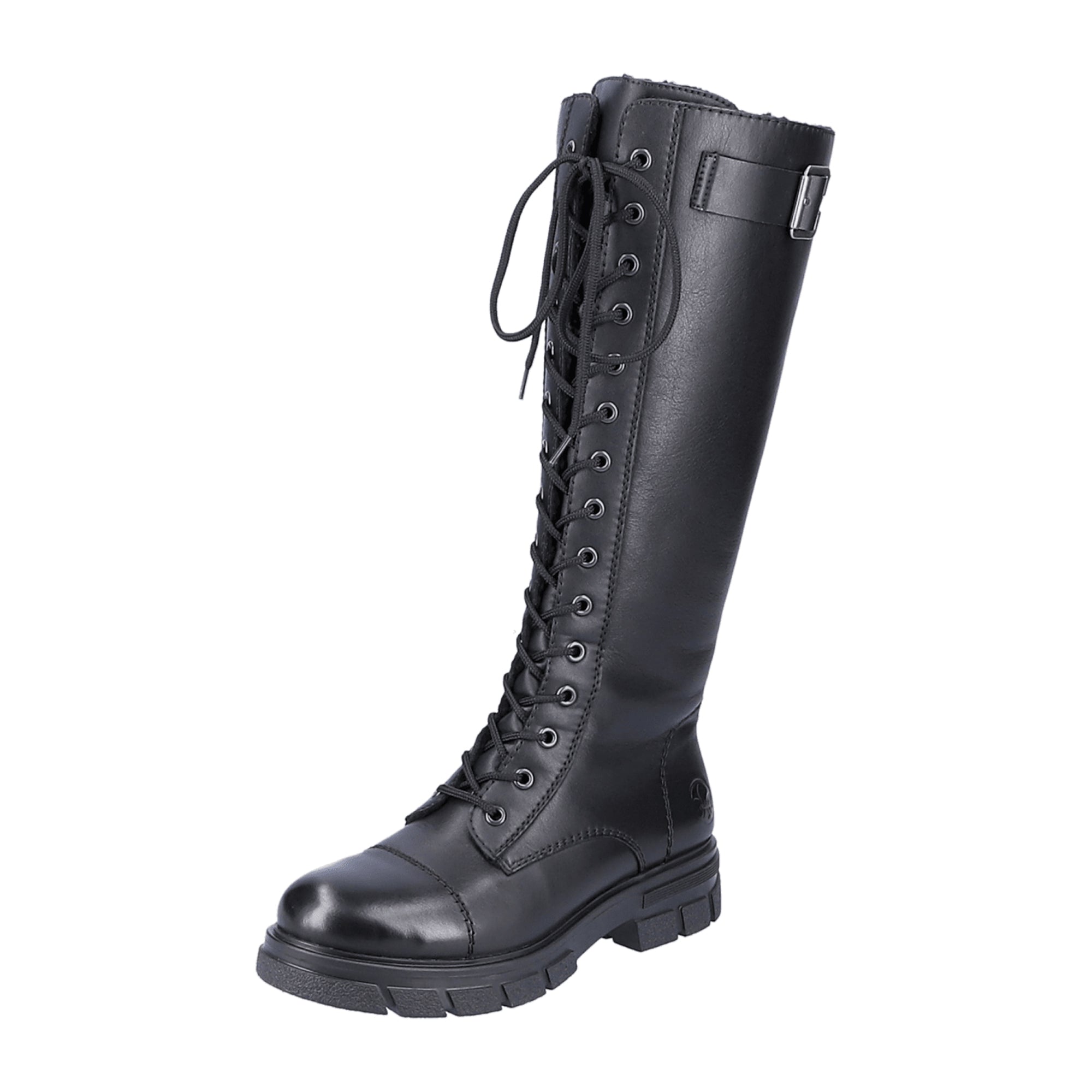 Rieker Z9106 Women's Black Boots for Fall and Winter