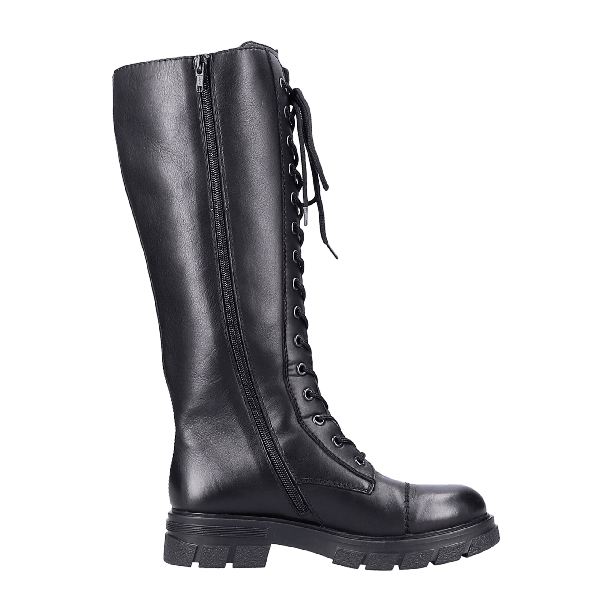 Rieker Z9106 Women's Black Boots for Fall and Winter