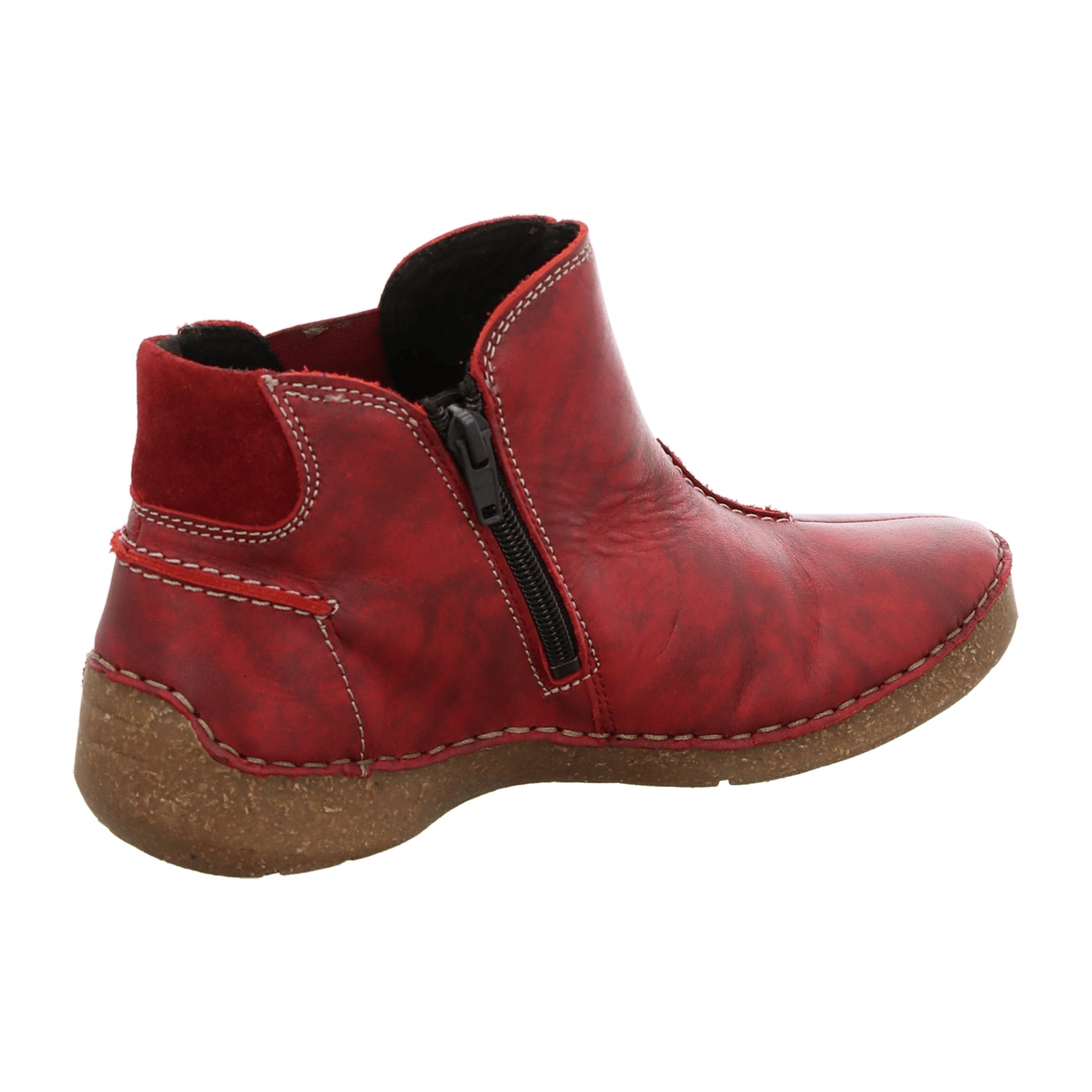 Josef Seibel Comfort Ankle Boots for Women in Red