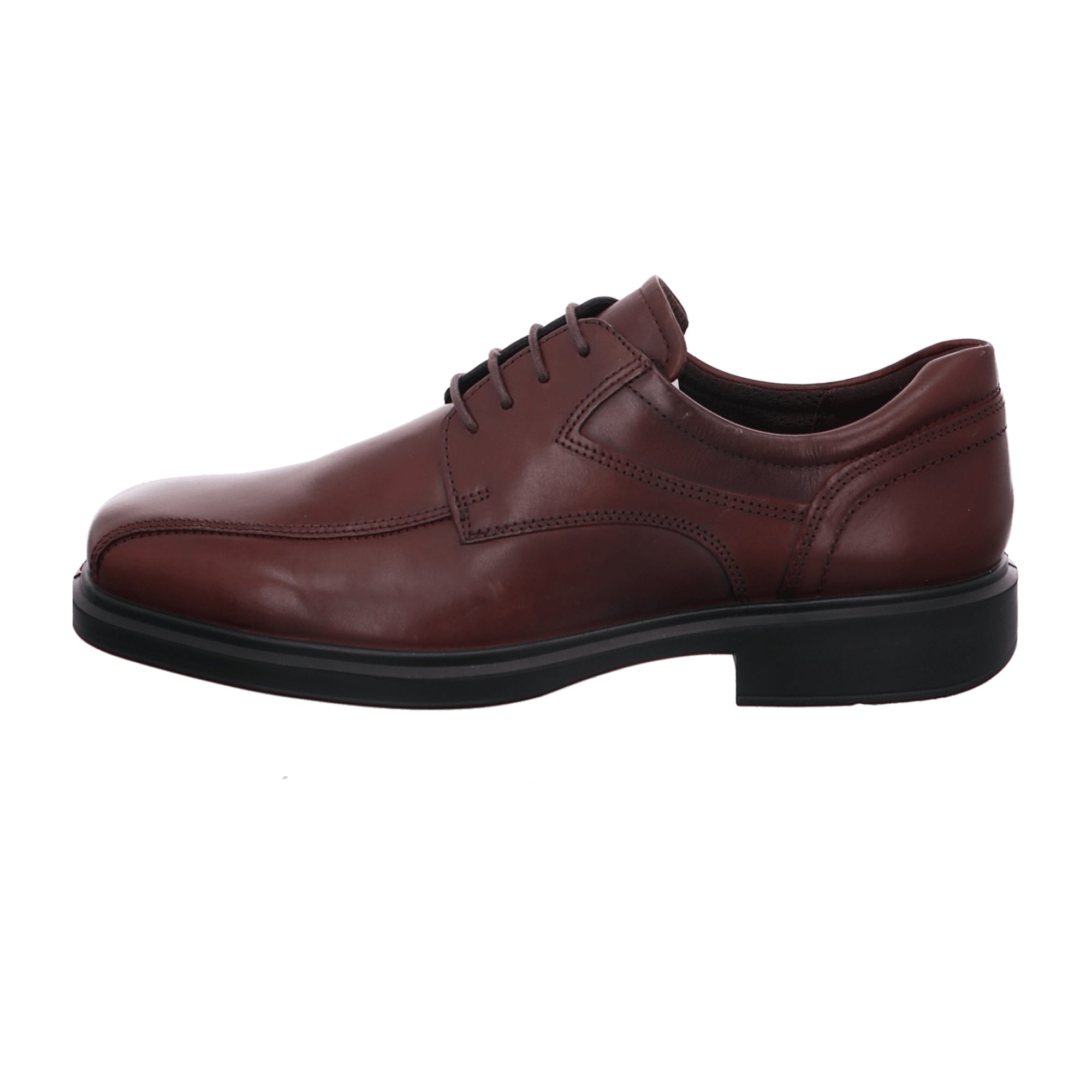 Ecco Men's Brown Leather Shoes - Stylish & Durable Footwear for Young Adults