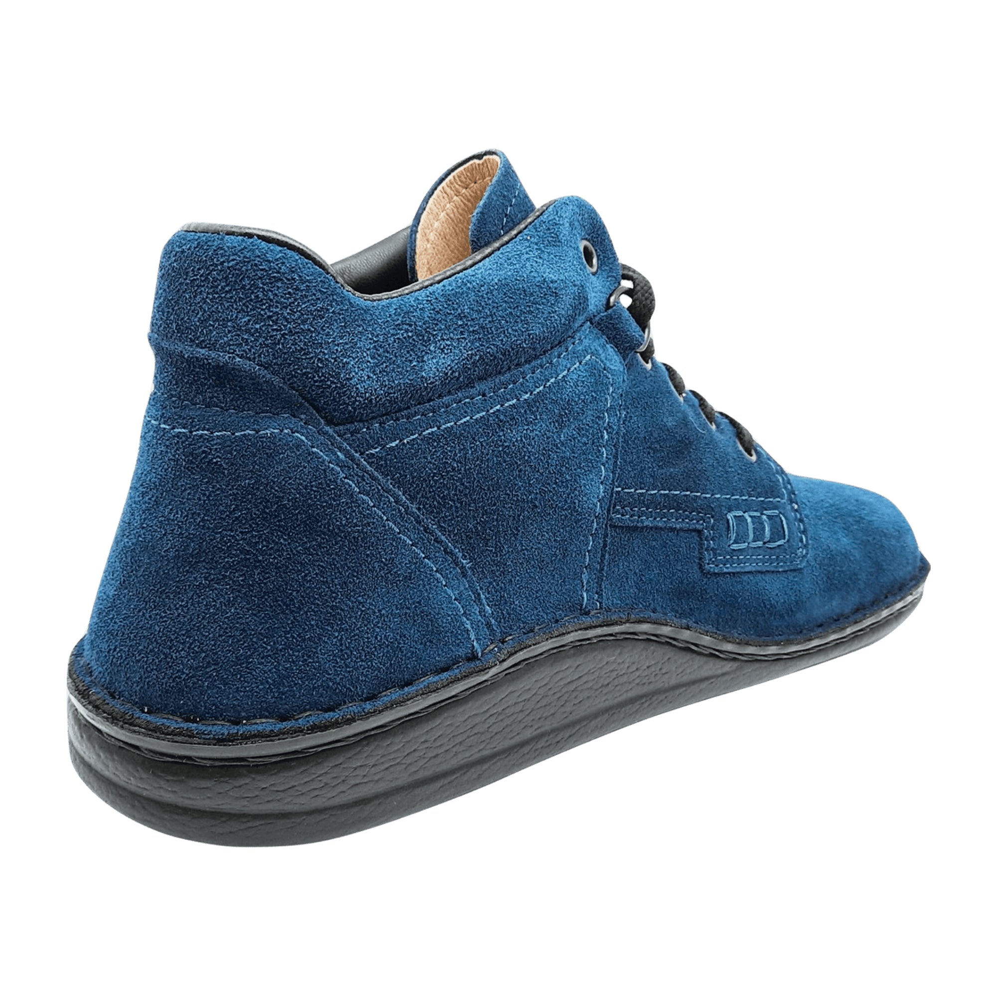 Finn Comfort Linz Petrol Men's Comfort Shoes - Stylish Turquoise Leather