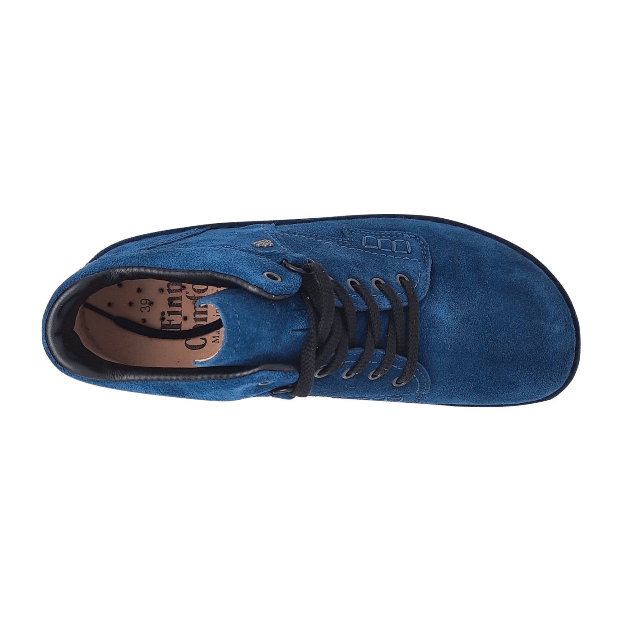 Finn Comfort Linz Petrol Men's Comfort Shoes - Stylish Turquoise Leather