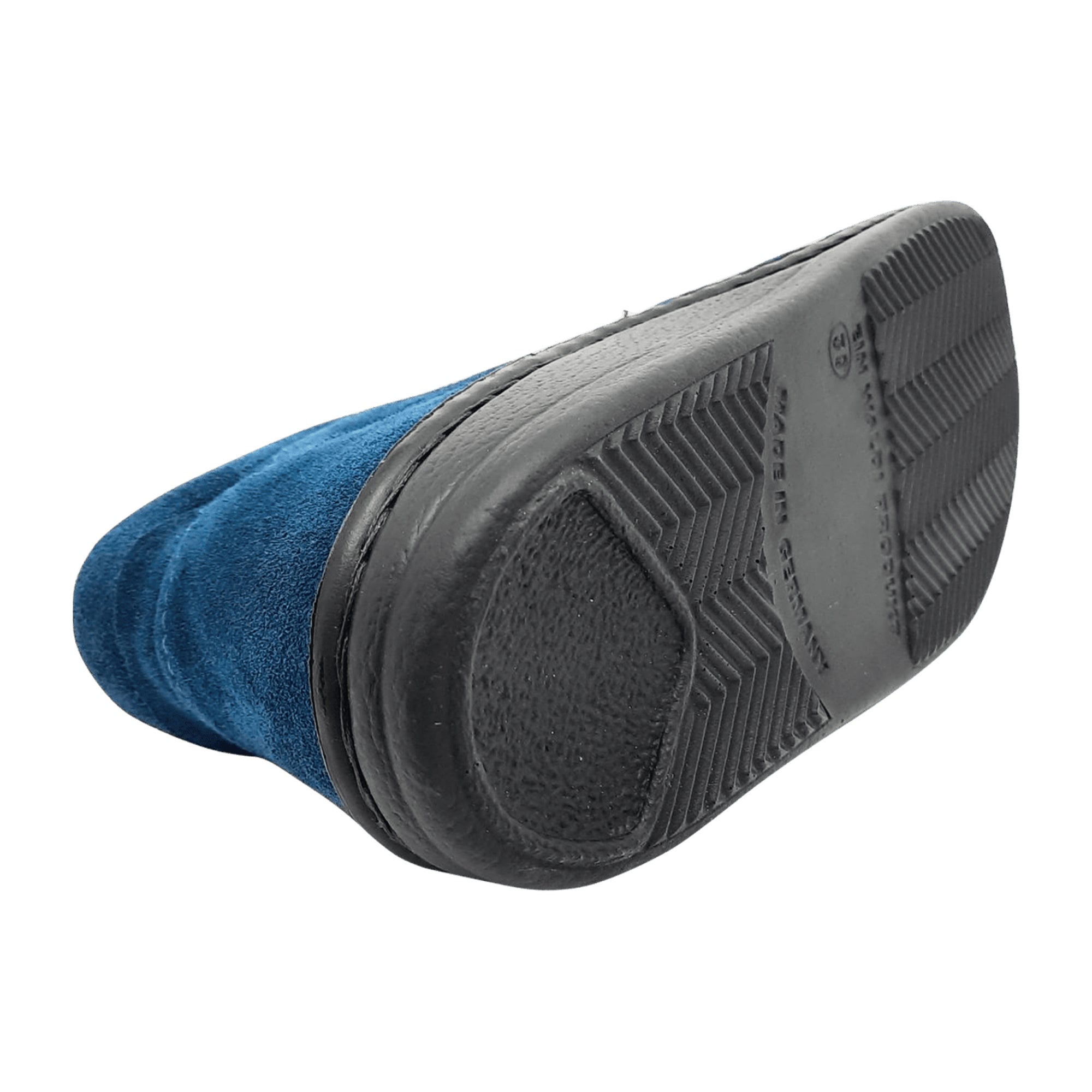 Finn Comfort Linz Petrol Men's Comfort Shoes - Stylish Turquoise Leather