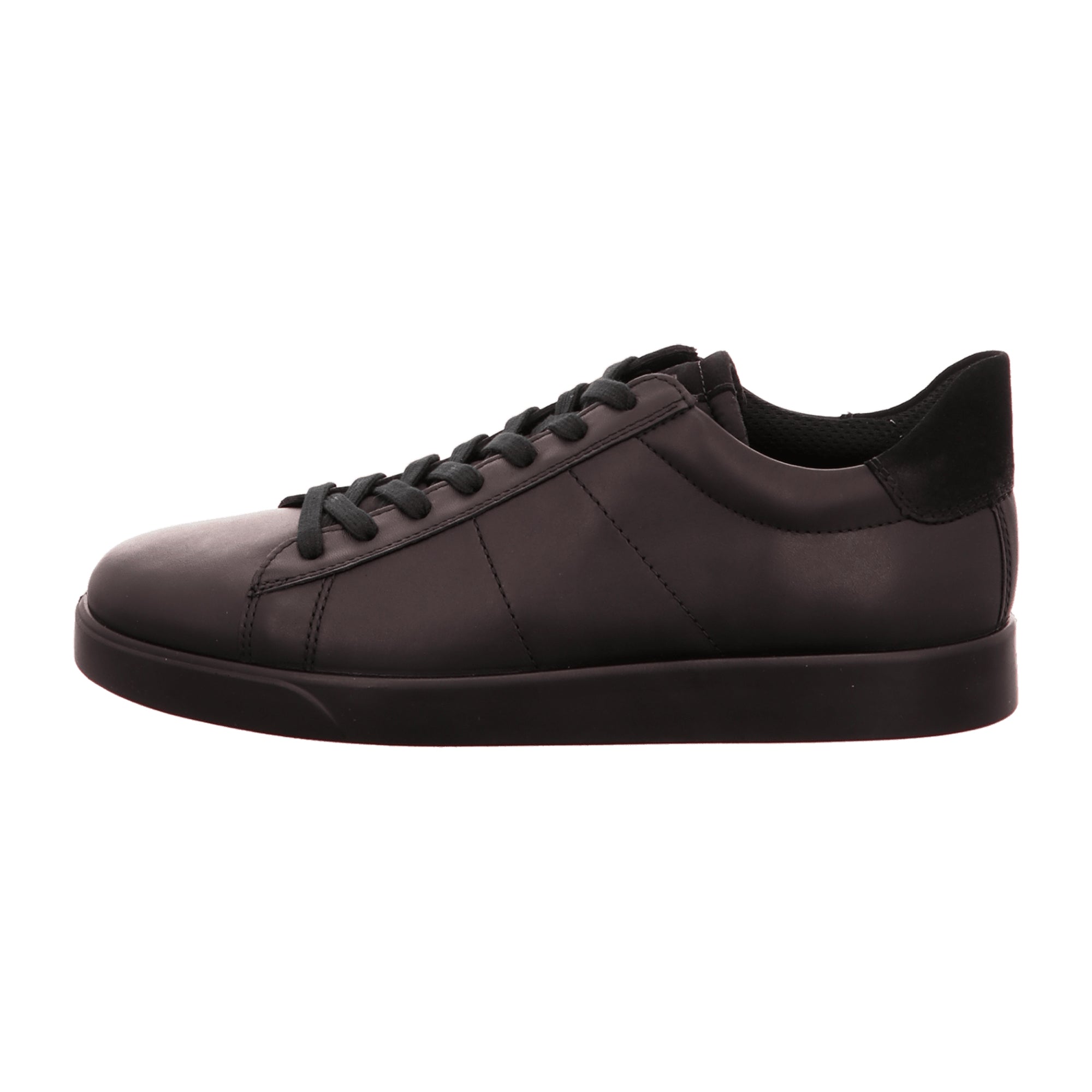 Ecco STREET LITE M Men's Black Leather Sneakers Casual Lace-up Shoes