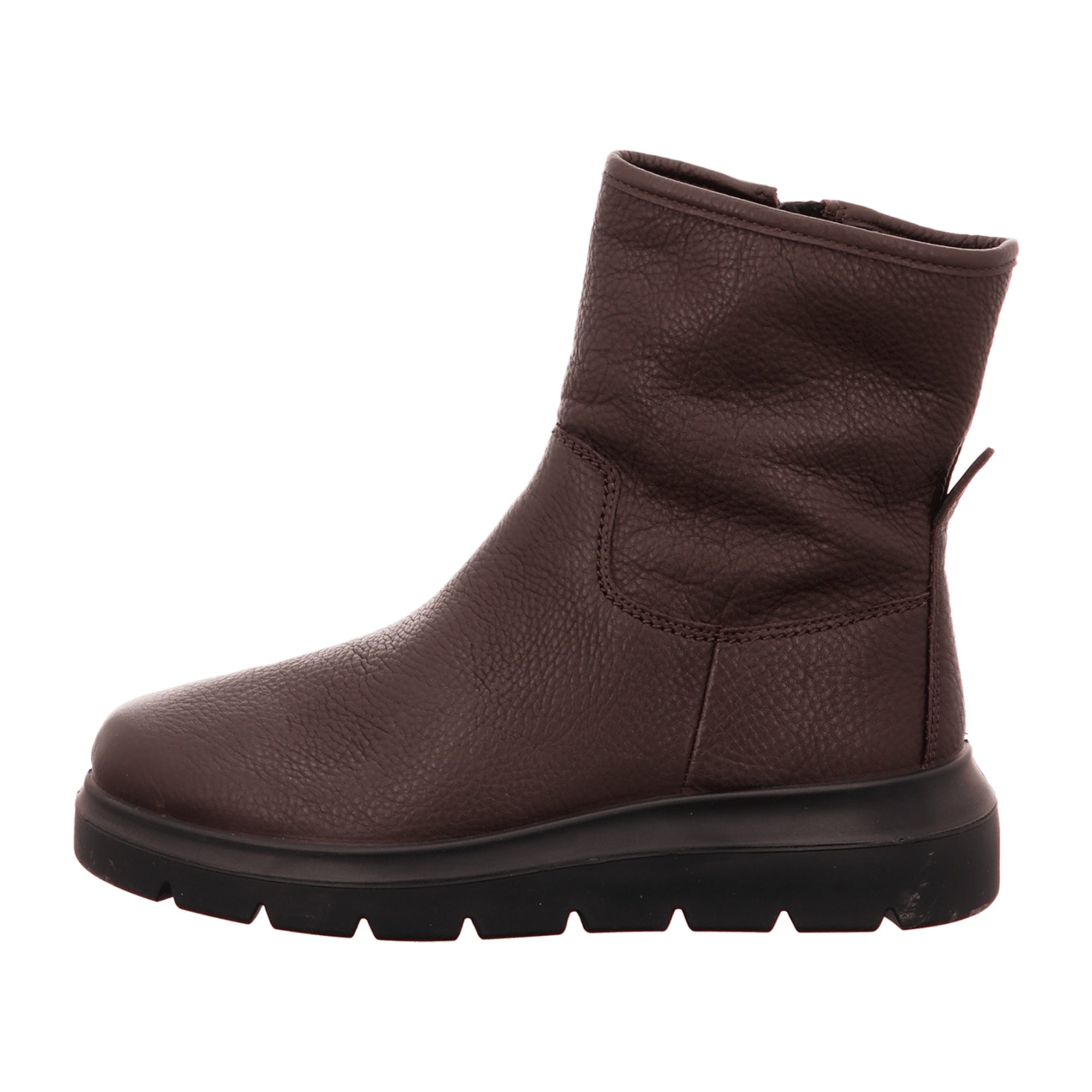 Ecco Nouvelle Women's Brown Leather Shoes - Stylish & Durable
