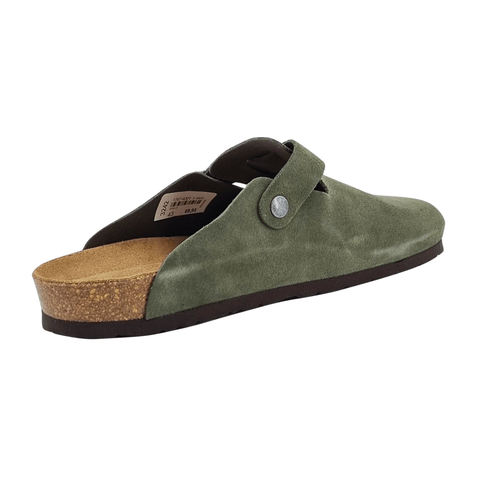 Rohde Grado Men's Shoes Olive Leather Upper Buckle Closure Wide Fit