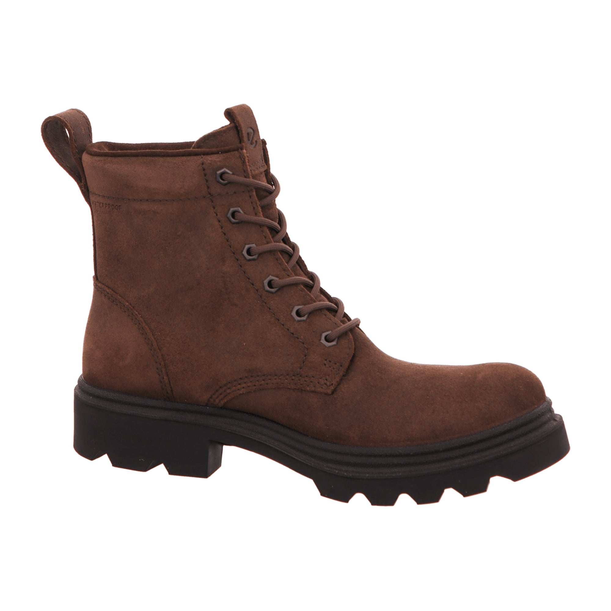 Ecco Grainer Men's Brown Leather Shoes – Durable & Stylish