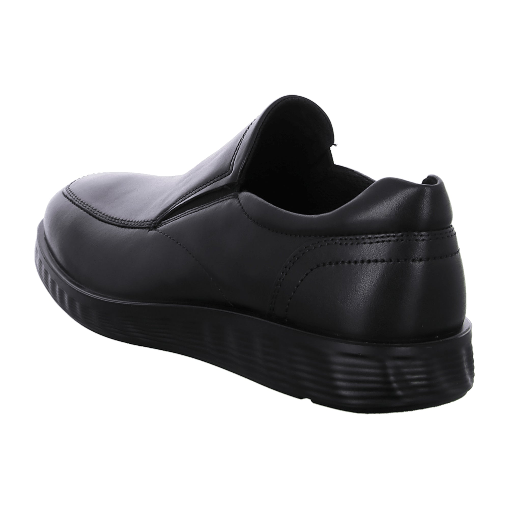 Ecco Men's Black Casual Sneakers | Stylish & Durable Footwear for Young Adults