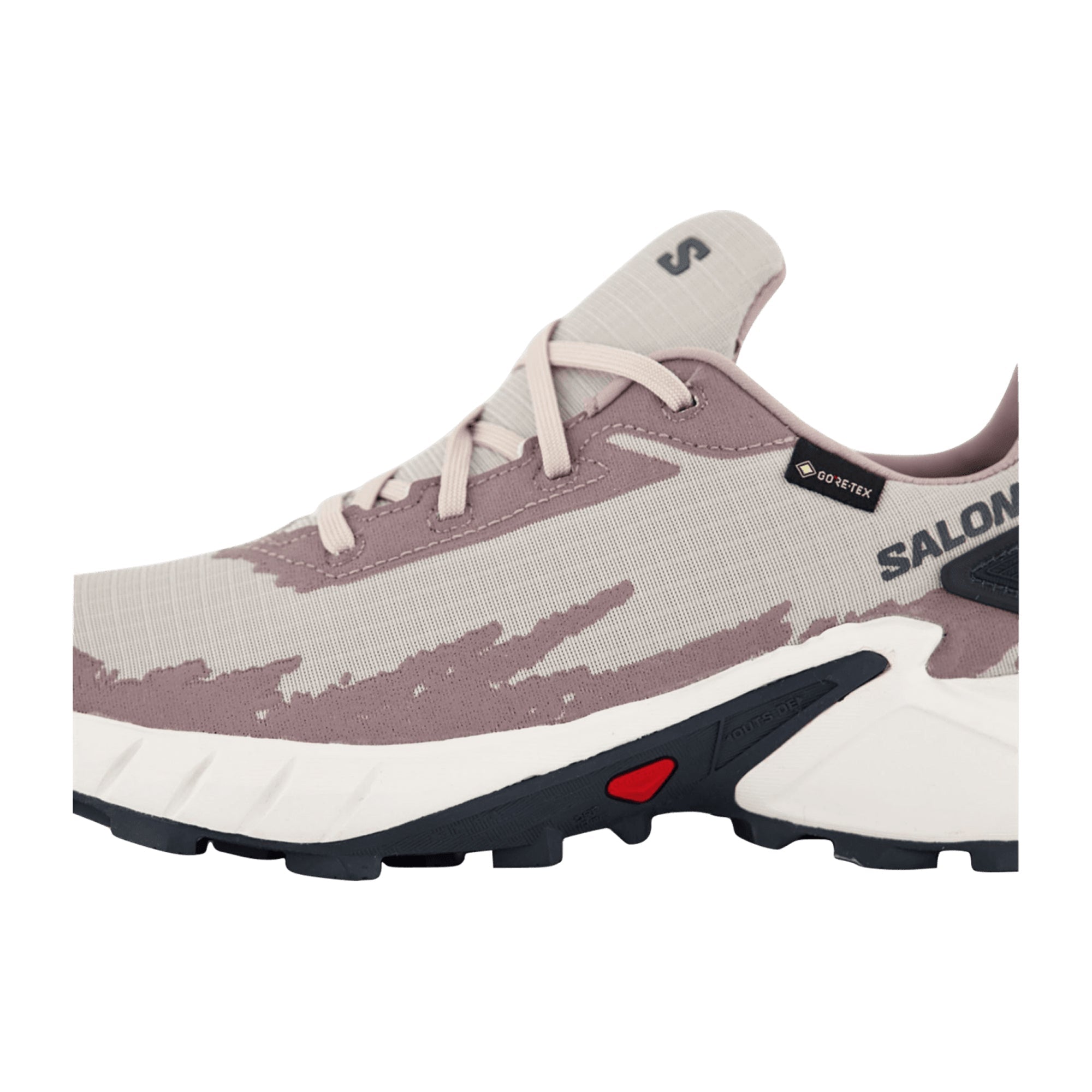 Salomon Alphacross 4 GTX W for women, beige, shoes