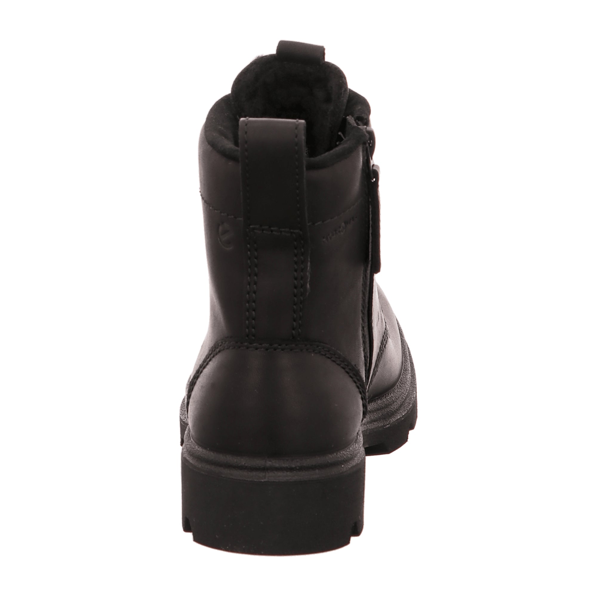 Ecco Women's Black Boots - Durable Lace-Up Ankle Boots with Sporty Outsole - Bartel-Shop