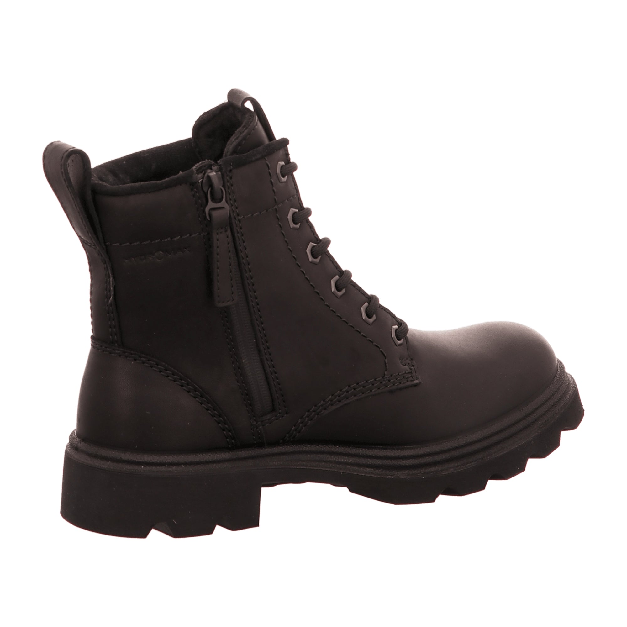 Ecco Women's Black Boots - Durable Lace-Up Ankle Boots with Sporty Outsole - Bartel-Shop