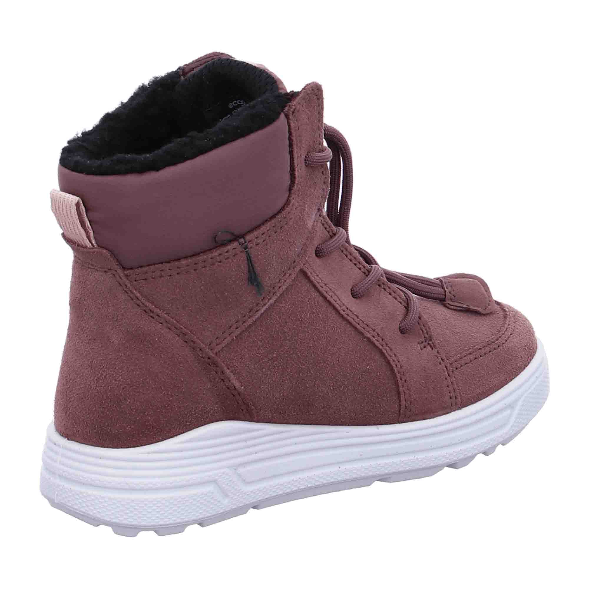 Ecco Urban Snowboarder Kids' Waterproof Red Winter Boots - Bartel-Shop