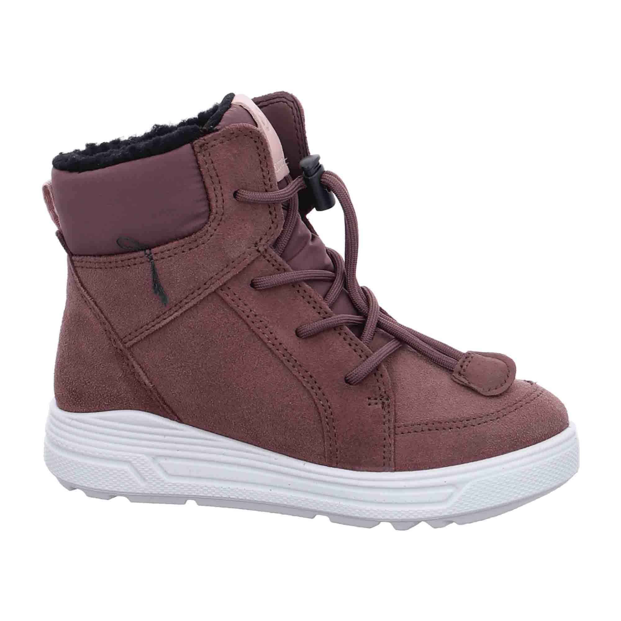 Ecco Urban Snowboarder Kids' Waterproof Red Winter Boots - Bartel-Shop