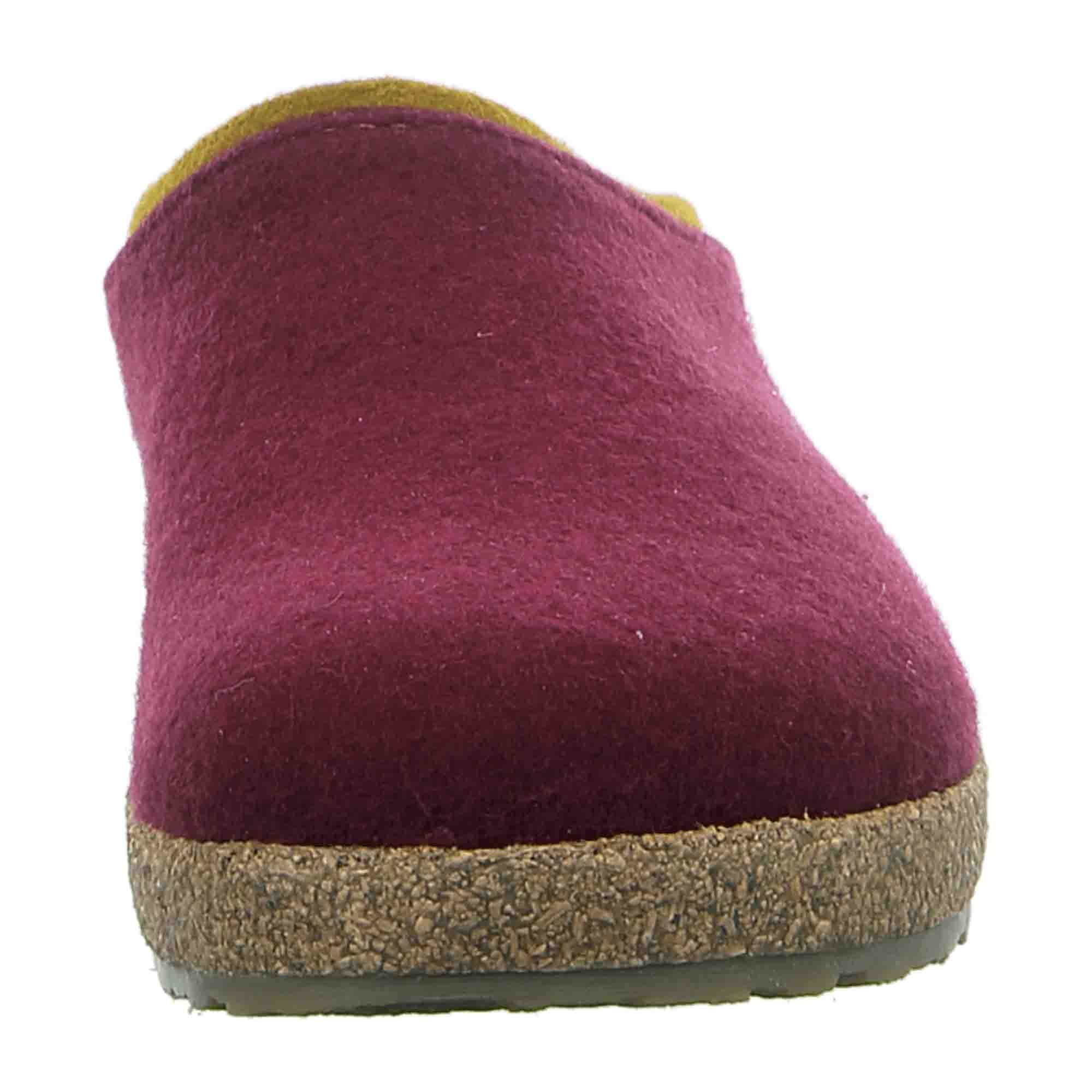 Haflinger Grizzly Kris Women's Clogs, Red - Stylish & Durable Footwear