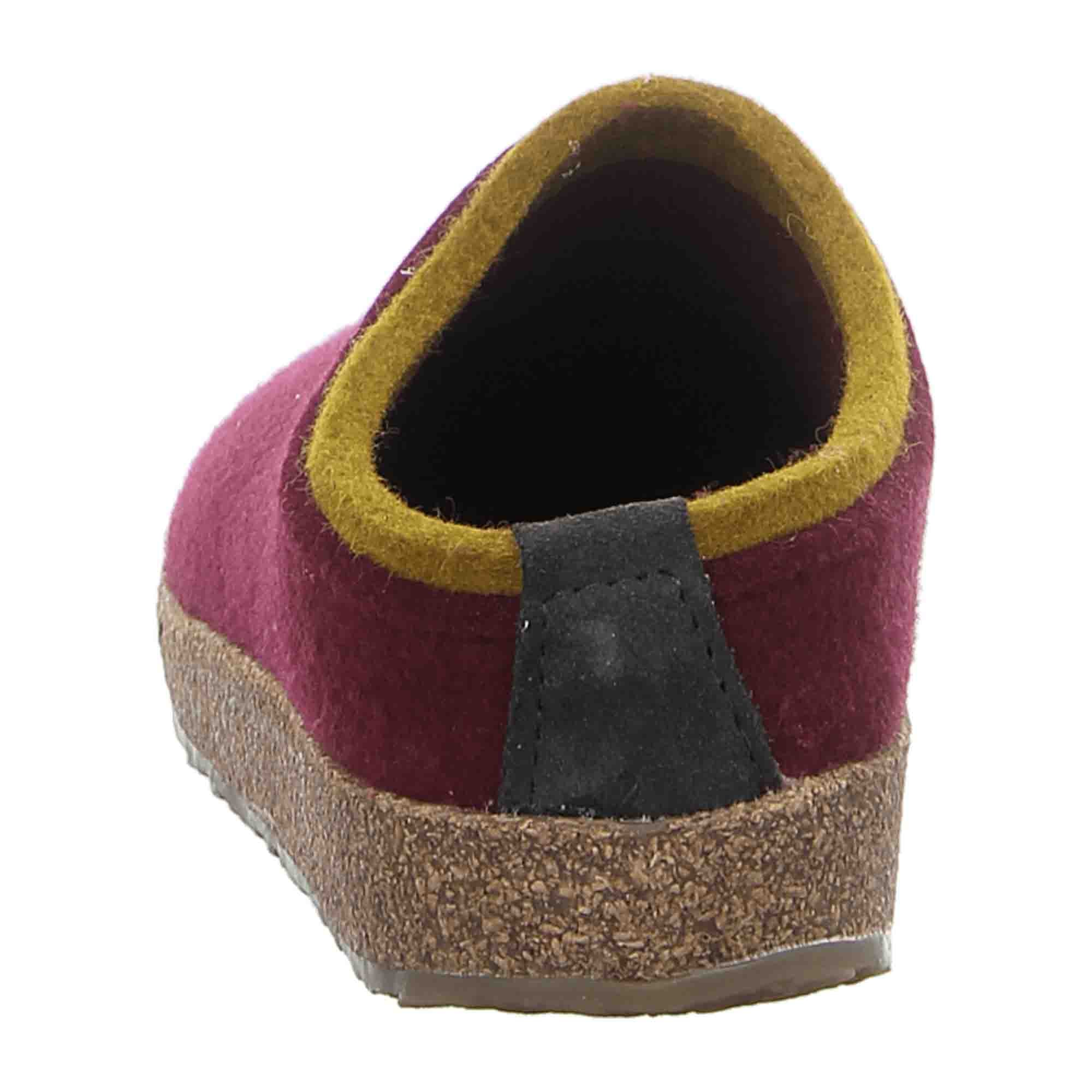 Haflinger Grizzly Kris Women's Clogs, Red - Stylish & Durable Footwear