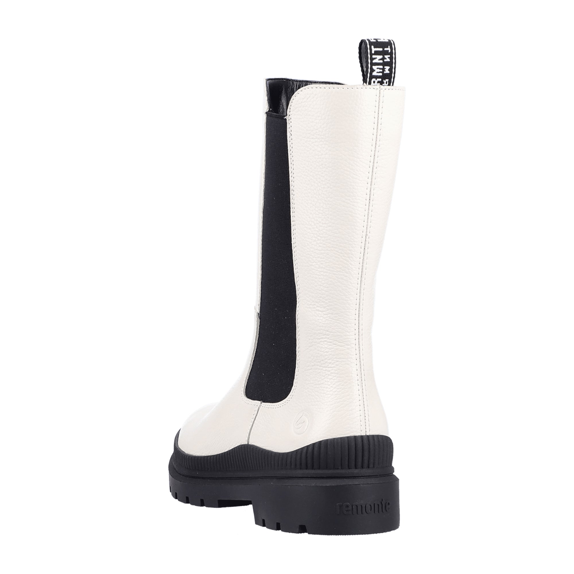 Remonte Mason Women's White Chelsea Boots with Warm Lining and Easy Fit