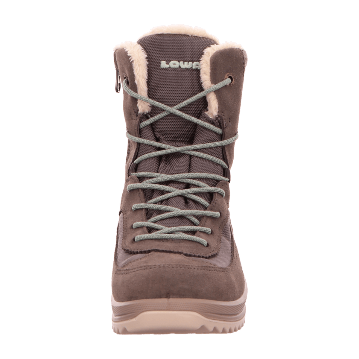 LOWA Trekking & Hiking Shoes Grey Beige Rubber Sole