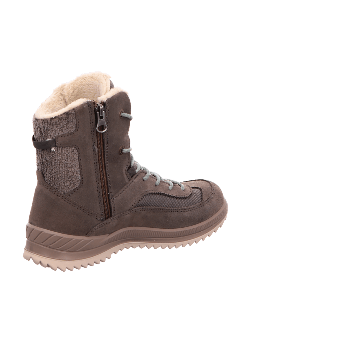 LOWA Trekking & Hiking Shoes Grey Beige Rubber Sole