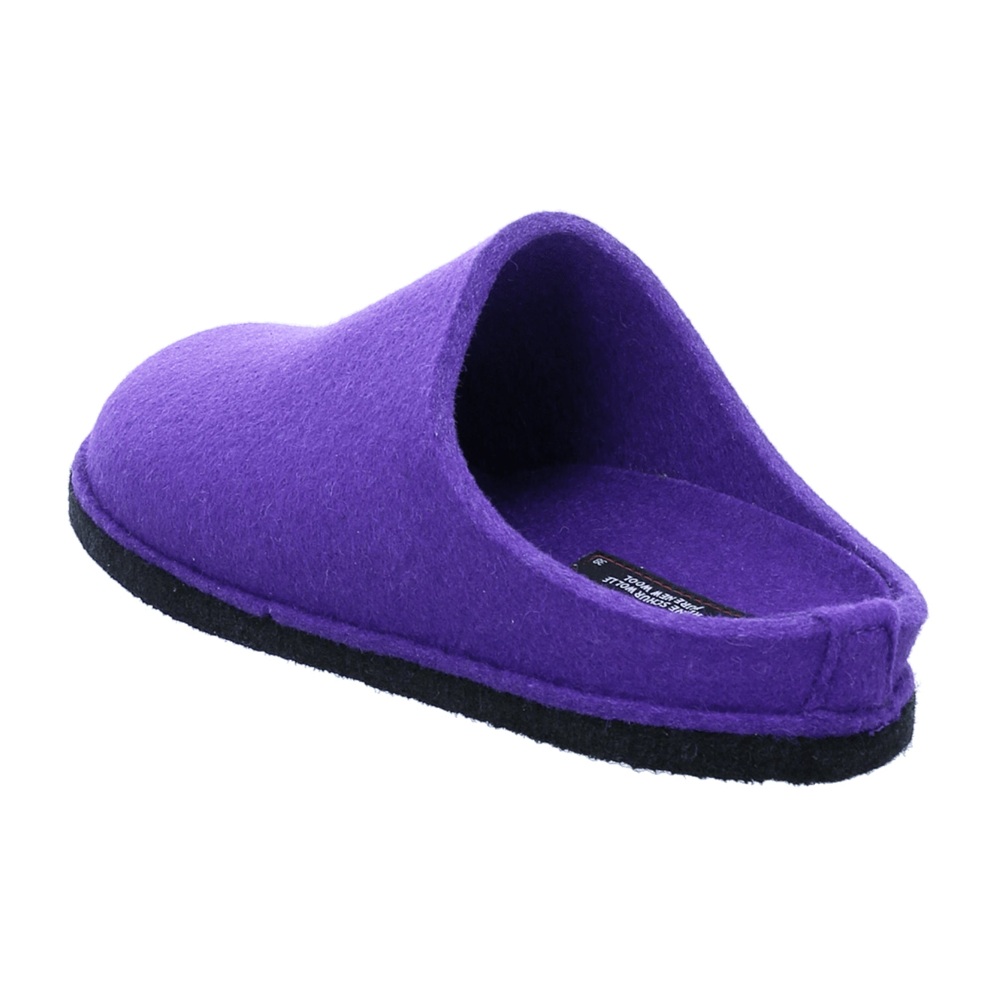 Haflinger Flair Soft Women's Slippers, Purple - Cozy & Stylish