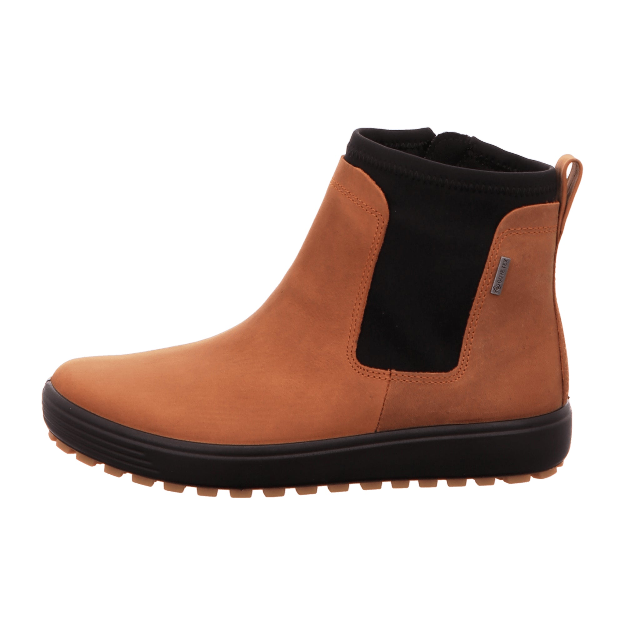 Ecco SOFT 7 TRED Women's Brown Leather Boots - Stylish & Durable