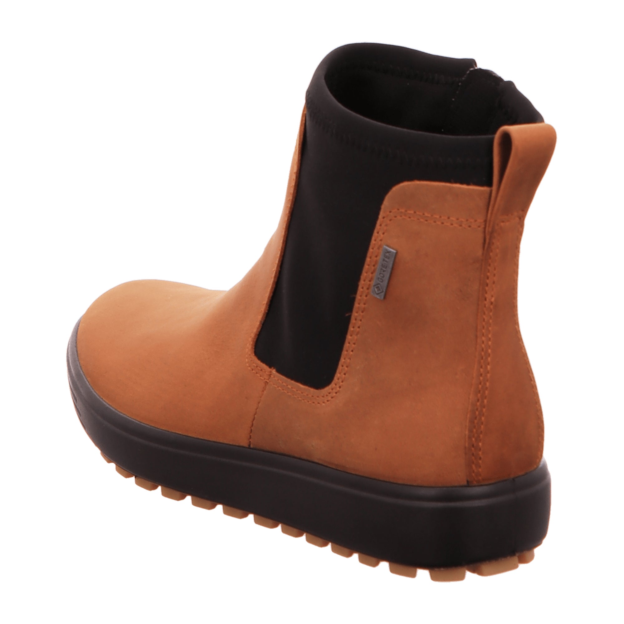 Ecco SOFT 7 TRED Women's Brown Leather Boots - Stylish & Durable