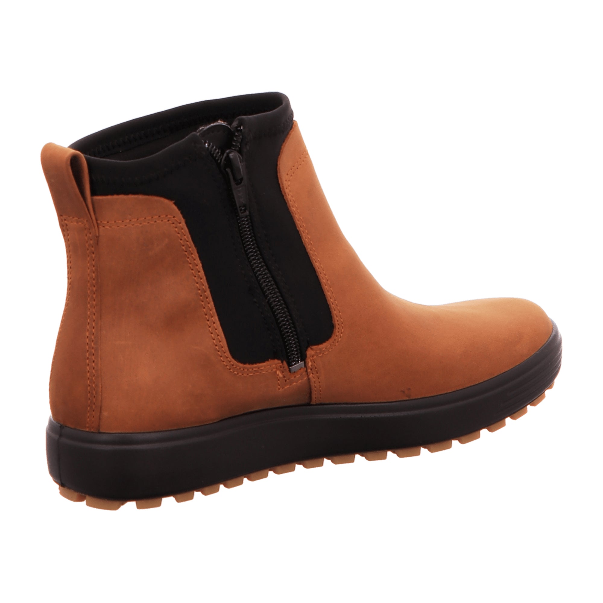 Ecco SOFT 7 TRED Women's Brown Leather Boots - Stylish & Durable