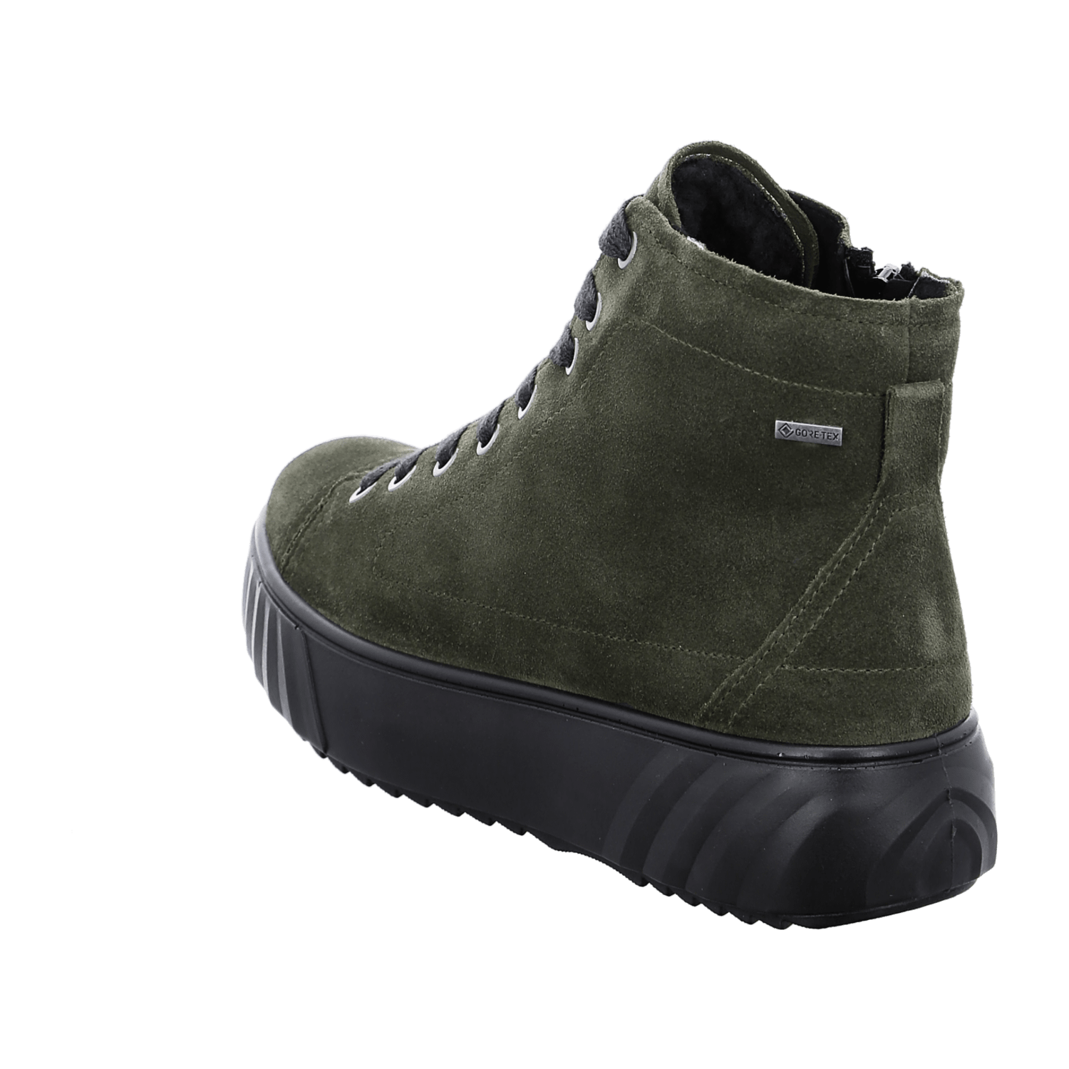 ARA Monaco-St Women's Shoes in green with leather lining and warm lining, round toe shape - Bartel-Shop