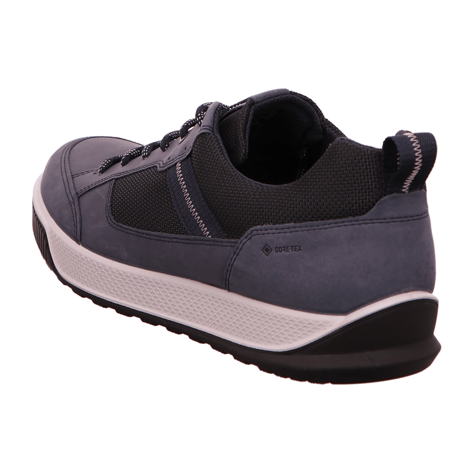 Ecco Byway Men's Casual Sneakers - Durable, Stylish Blue Shoes