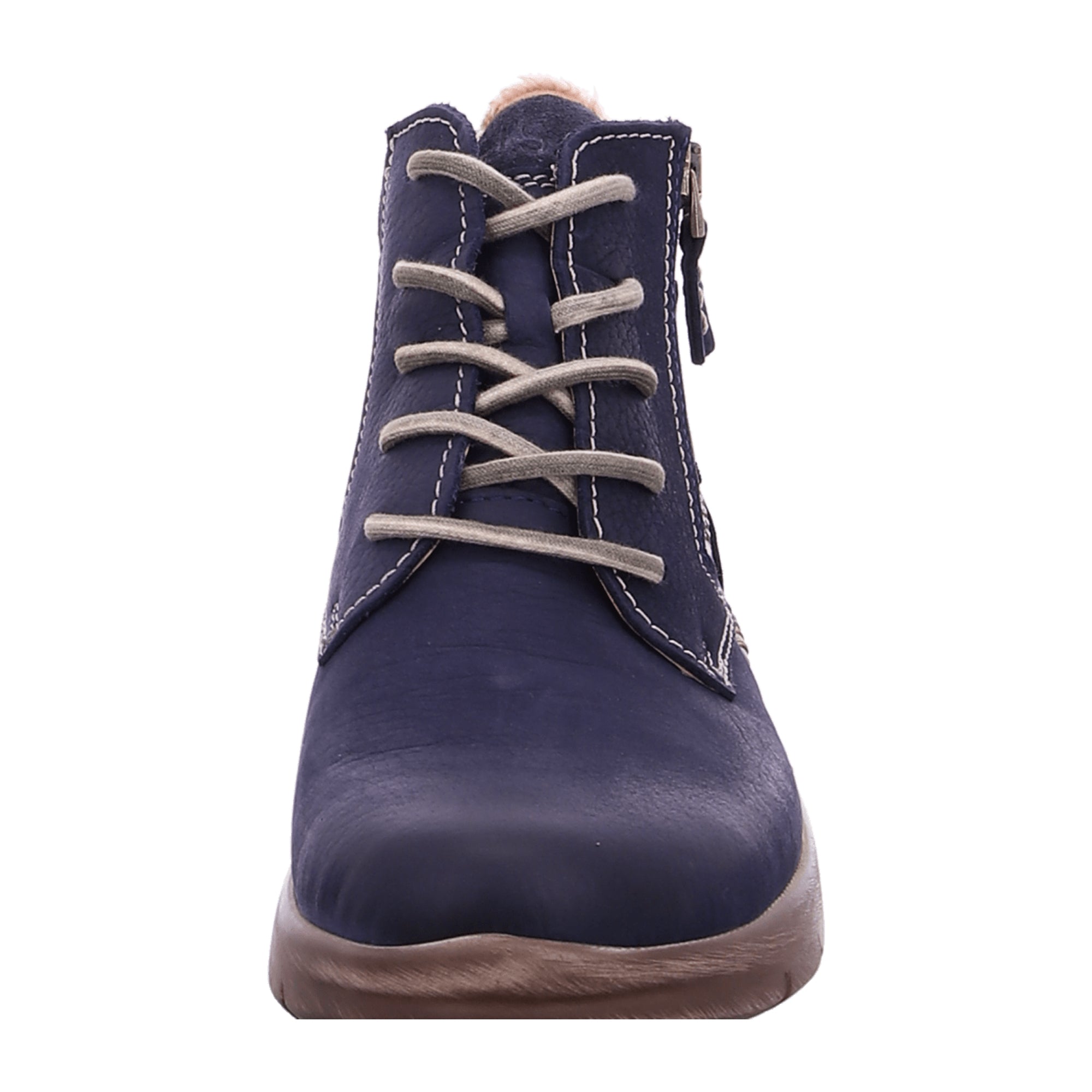Josef Seibel Conny 52 Ocean Blue Leather Women's Boots