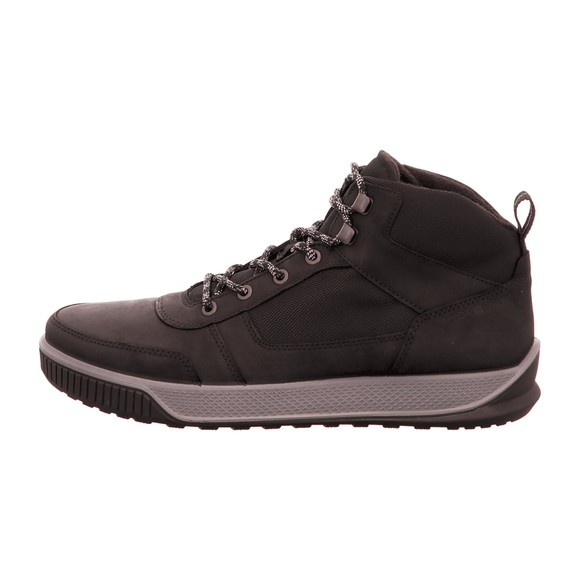 Ecco Men's Black Leather Shoes - Durable & Stylish Footwear