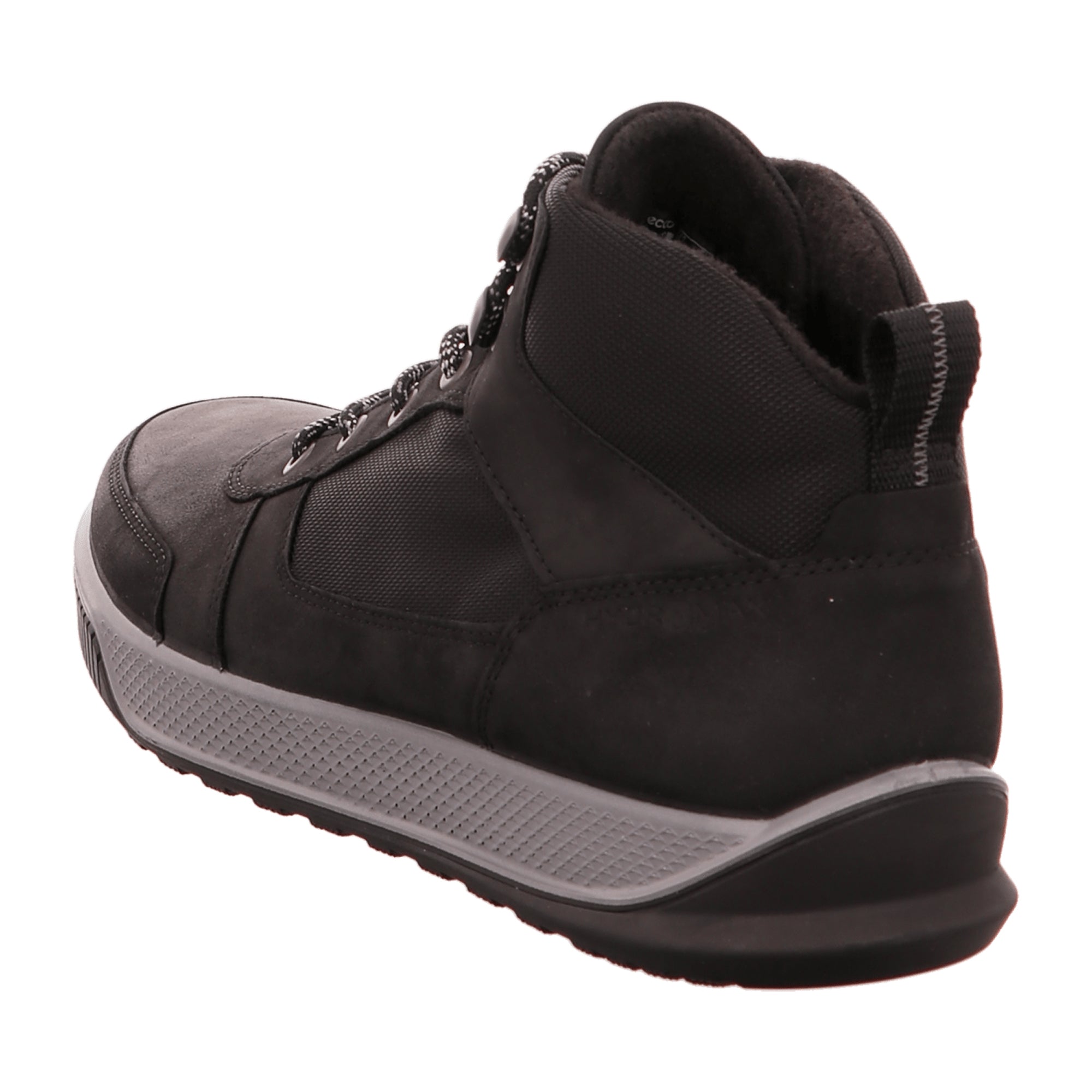 Ecco Men's Black Leather Shoes - Durable & Stylish Footwear - Bartel-Shop