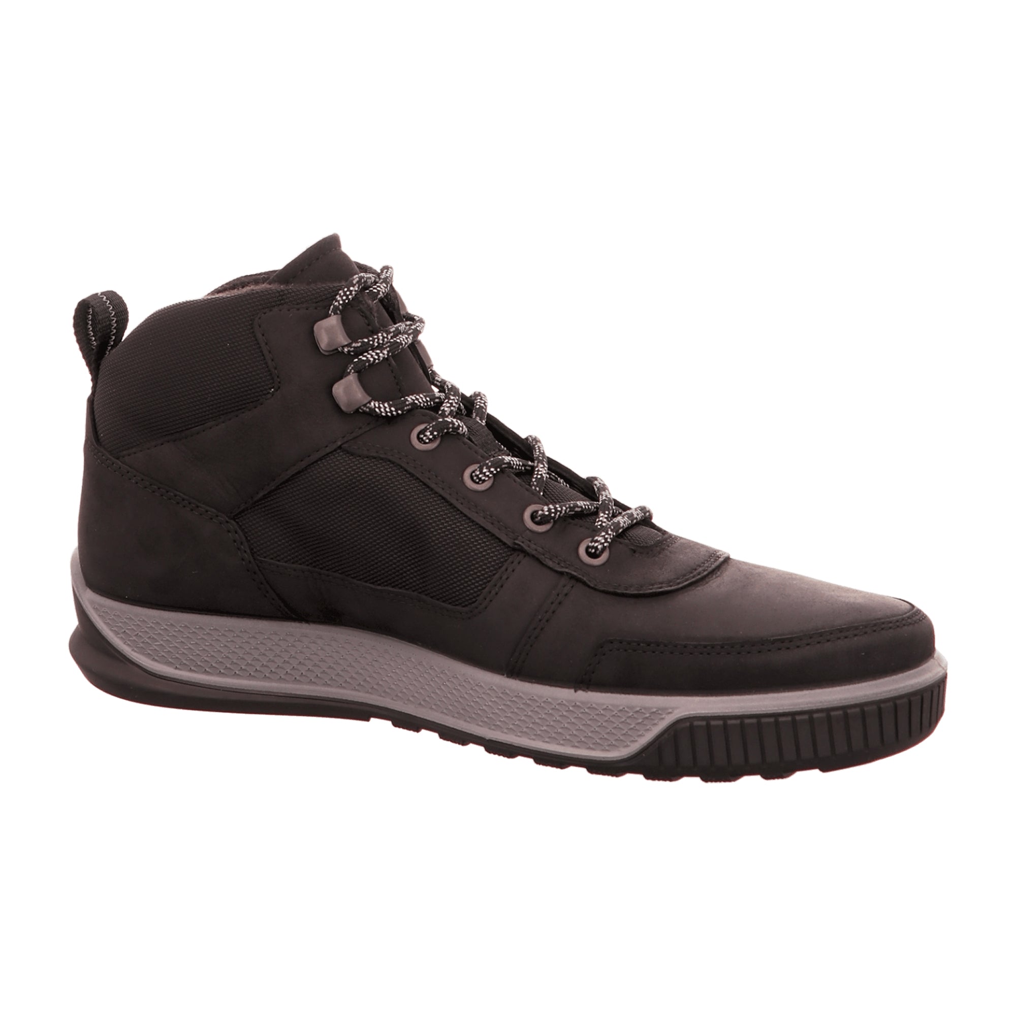 Ecco Men's Black Leather Shoes - Durable & Stylish Footwear - Bartel-Shop