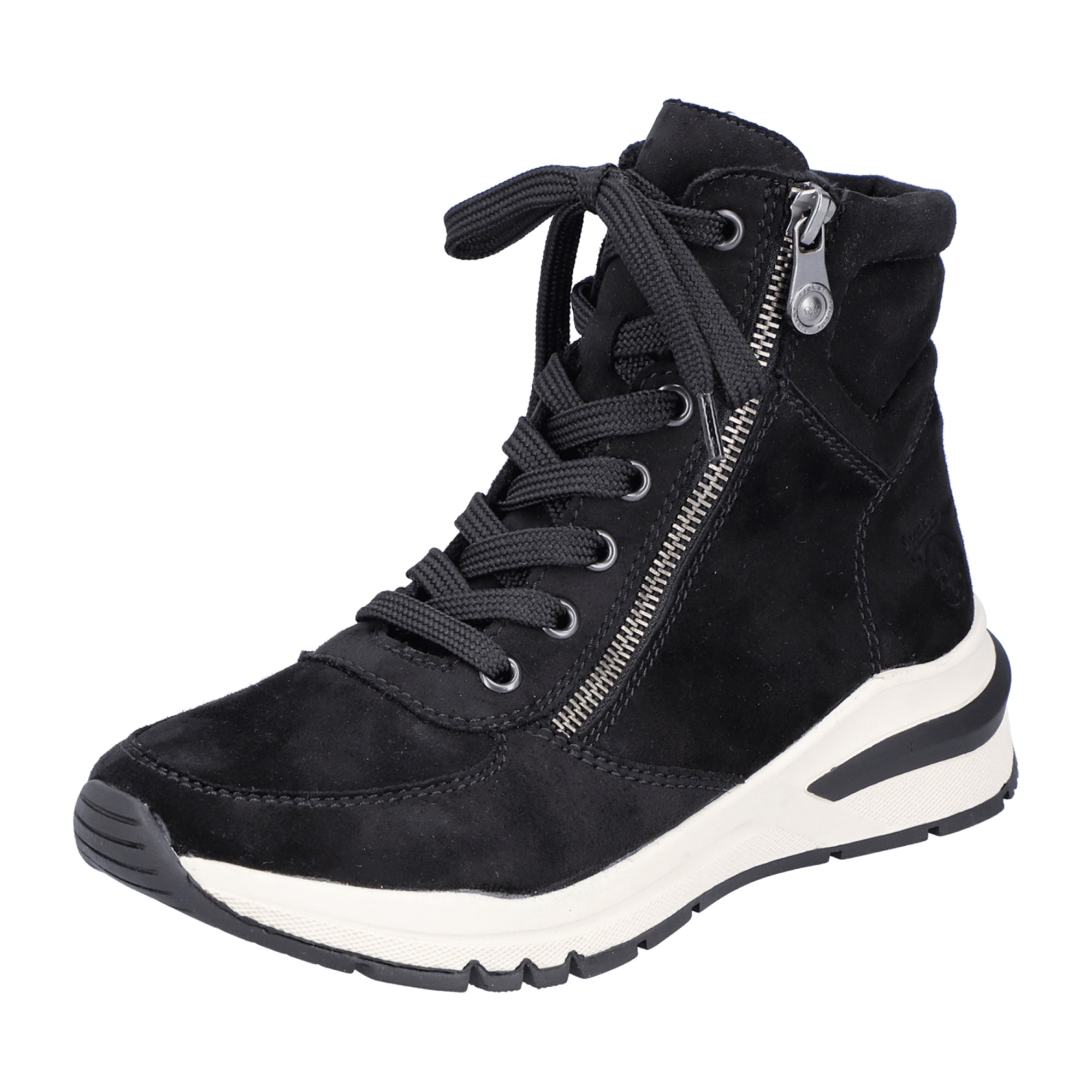 Rieker M6630 Black Women's Shoes for Fall Winter