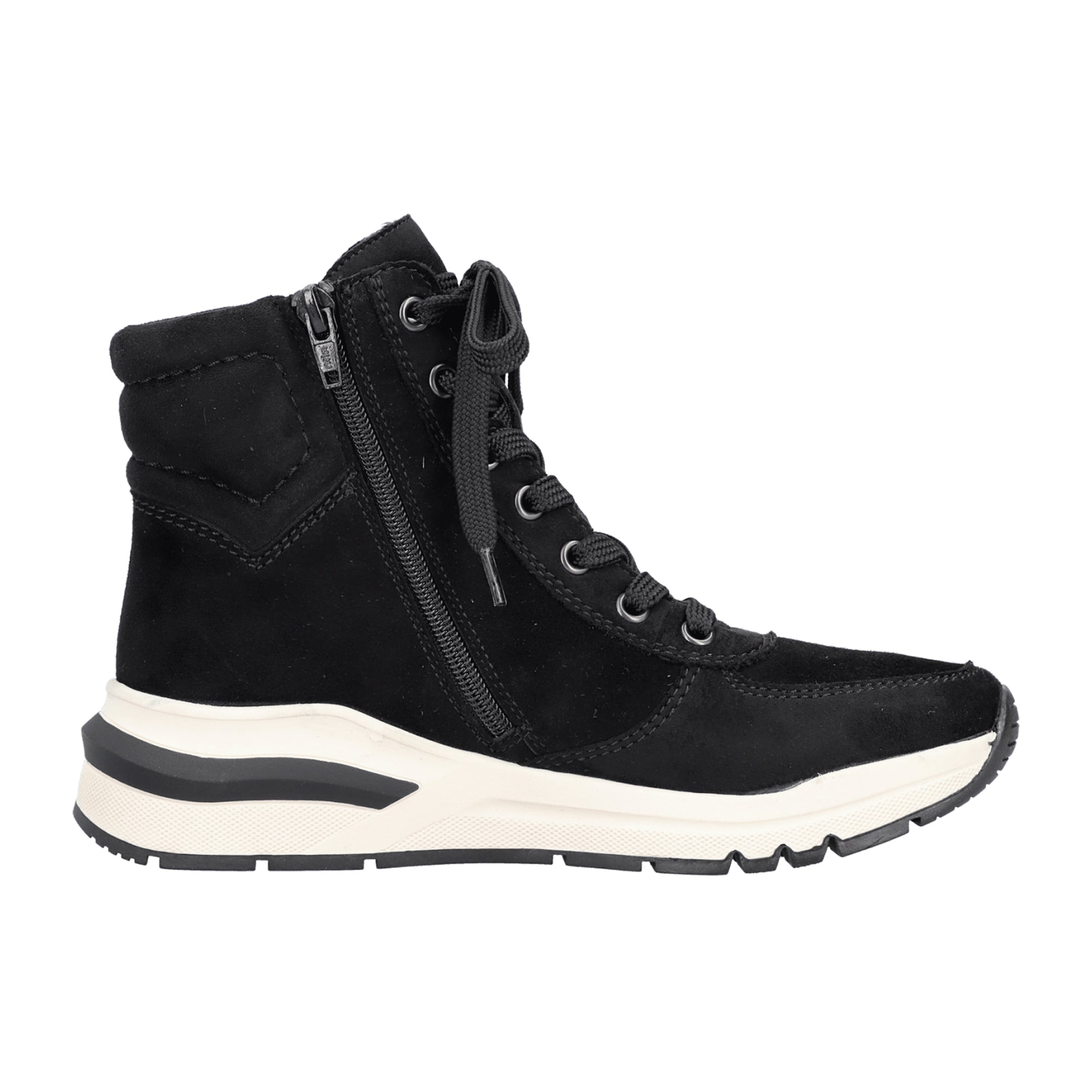 Rieker M6630 Black Women's Shoes for Fall Winter
