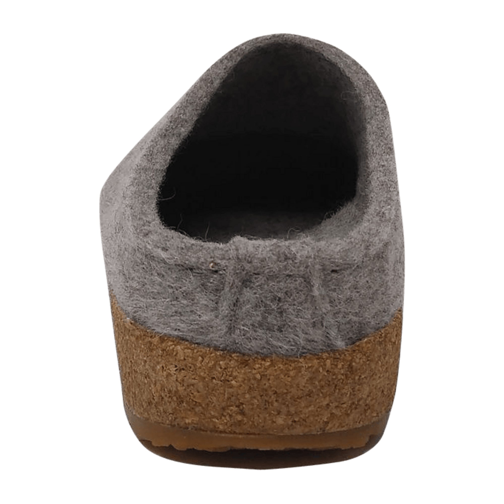 Haflinger Grizzly Cavallo Women's Grey Wool Clogs - Stylish & Comfortable