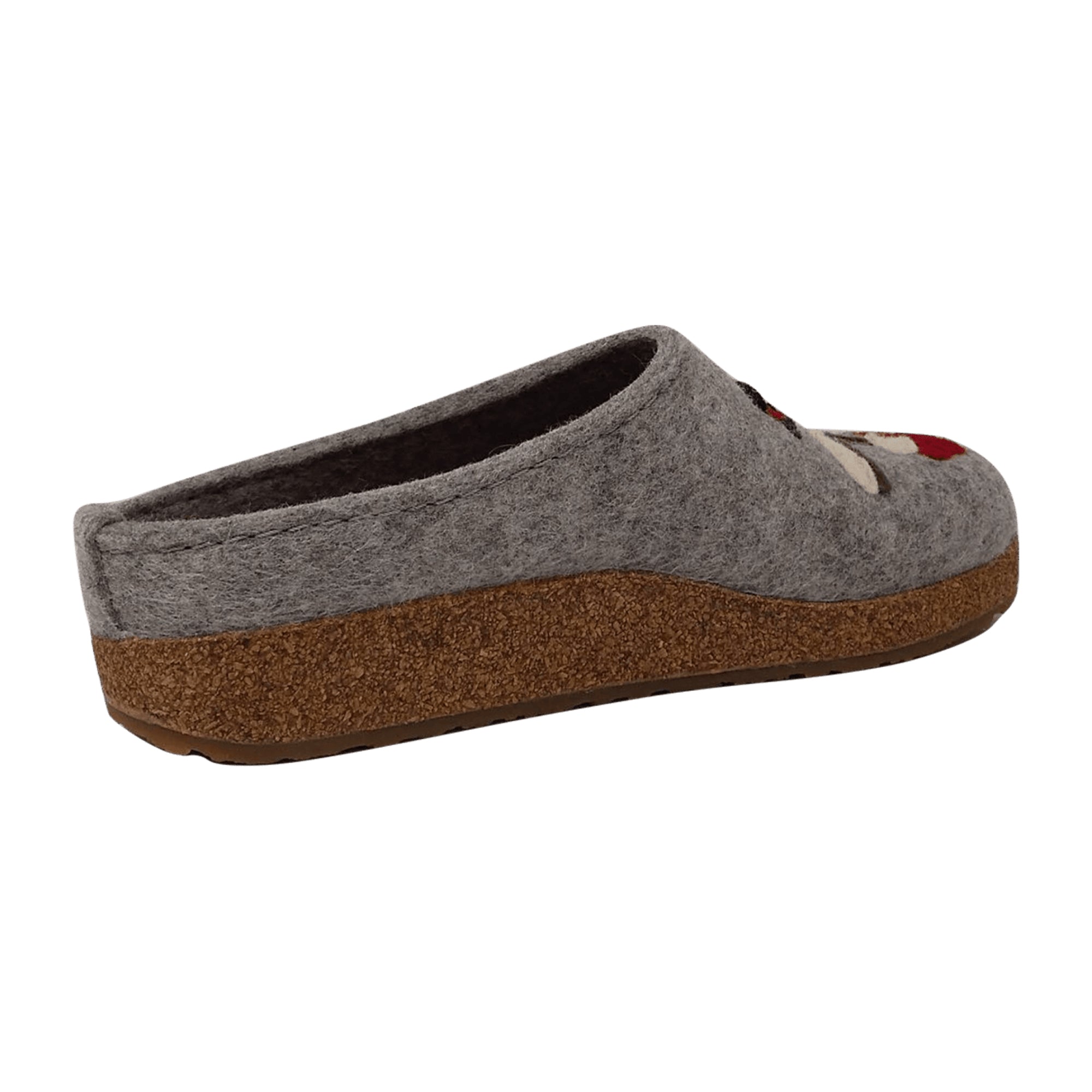 Haflinger 731089 Women's Grey Comfort Slippers - Stylish & Durable