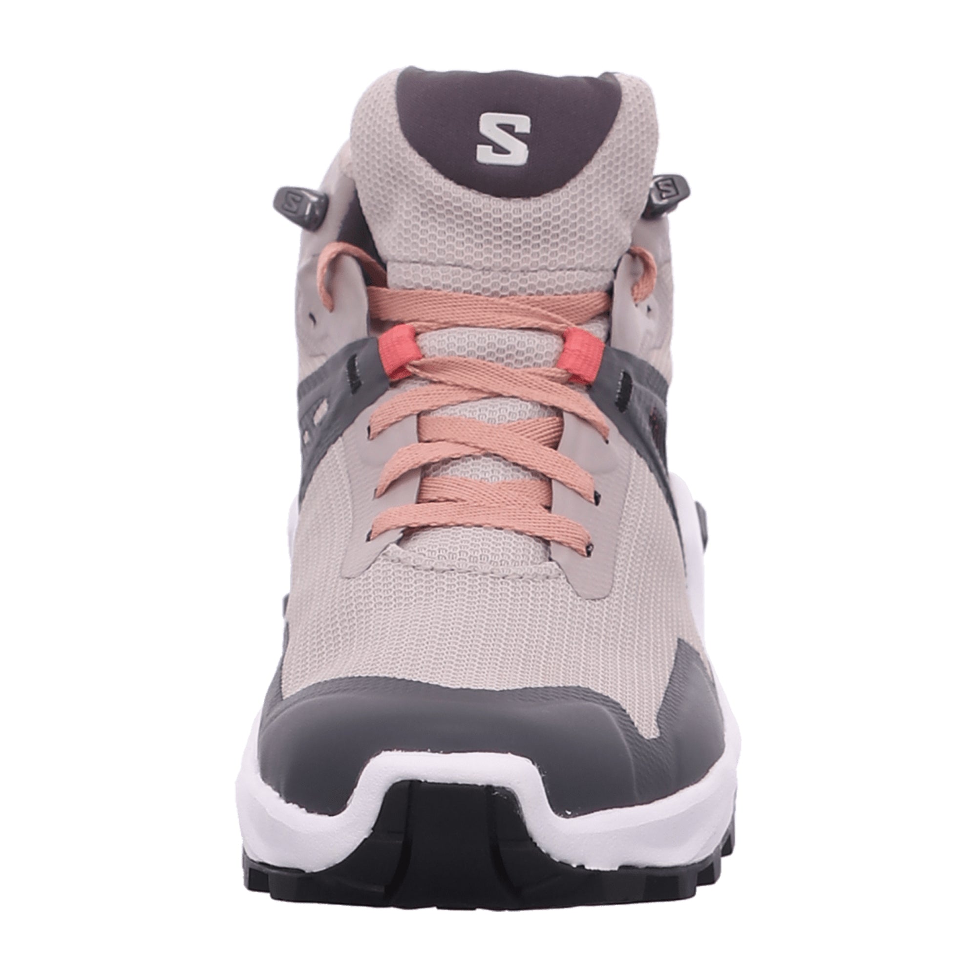 Salomon shoes X RAISE MID GTX J Ashes Of R for children, pink
