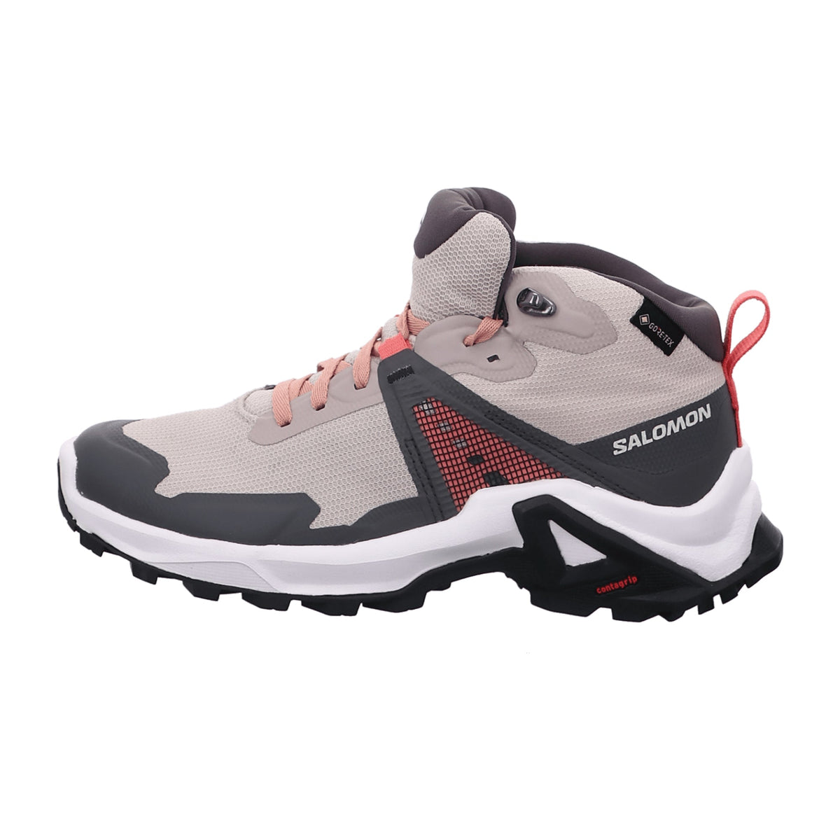 Salomon shoes X RAISE MID GTX J Ashes Of R for children, pink - Bartel-Shop