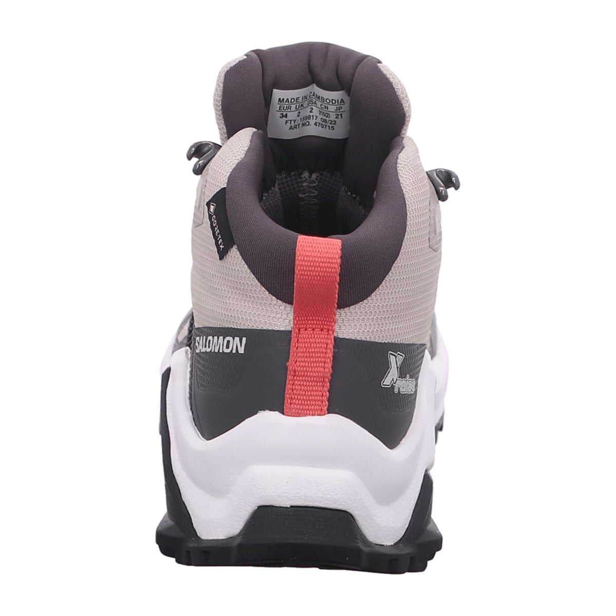 Salomon shoes X RAISE MID GTX J Ashes Of R for children, pink - Bartel-Shop