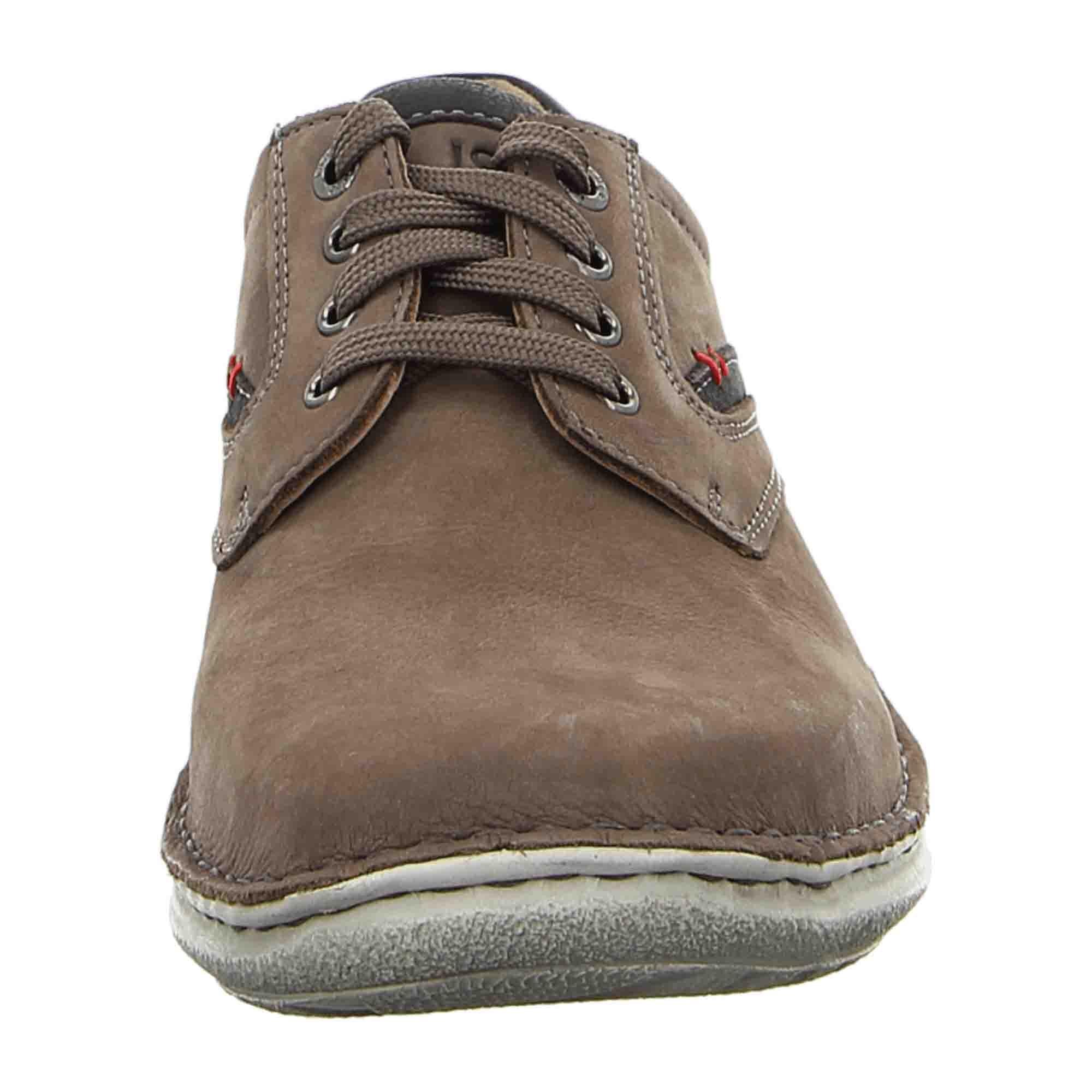 Josef Seibel Comfortable Lace-up Shoes for Men Brown