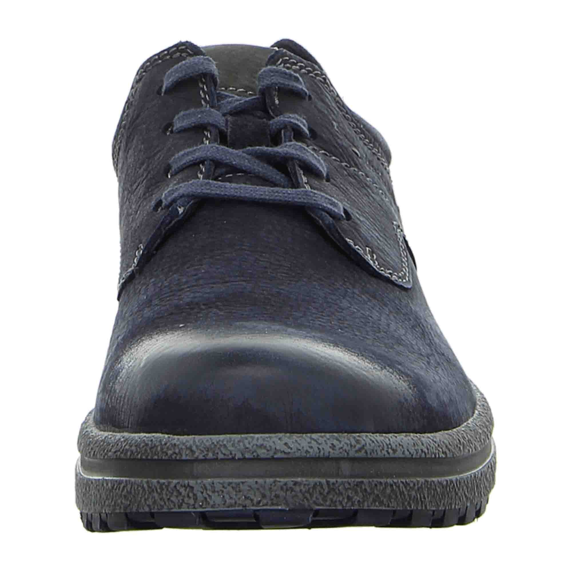 Josef Seibel Comfortable Lace-up Shoes for Men in Blue
