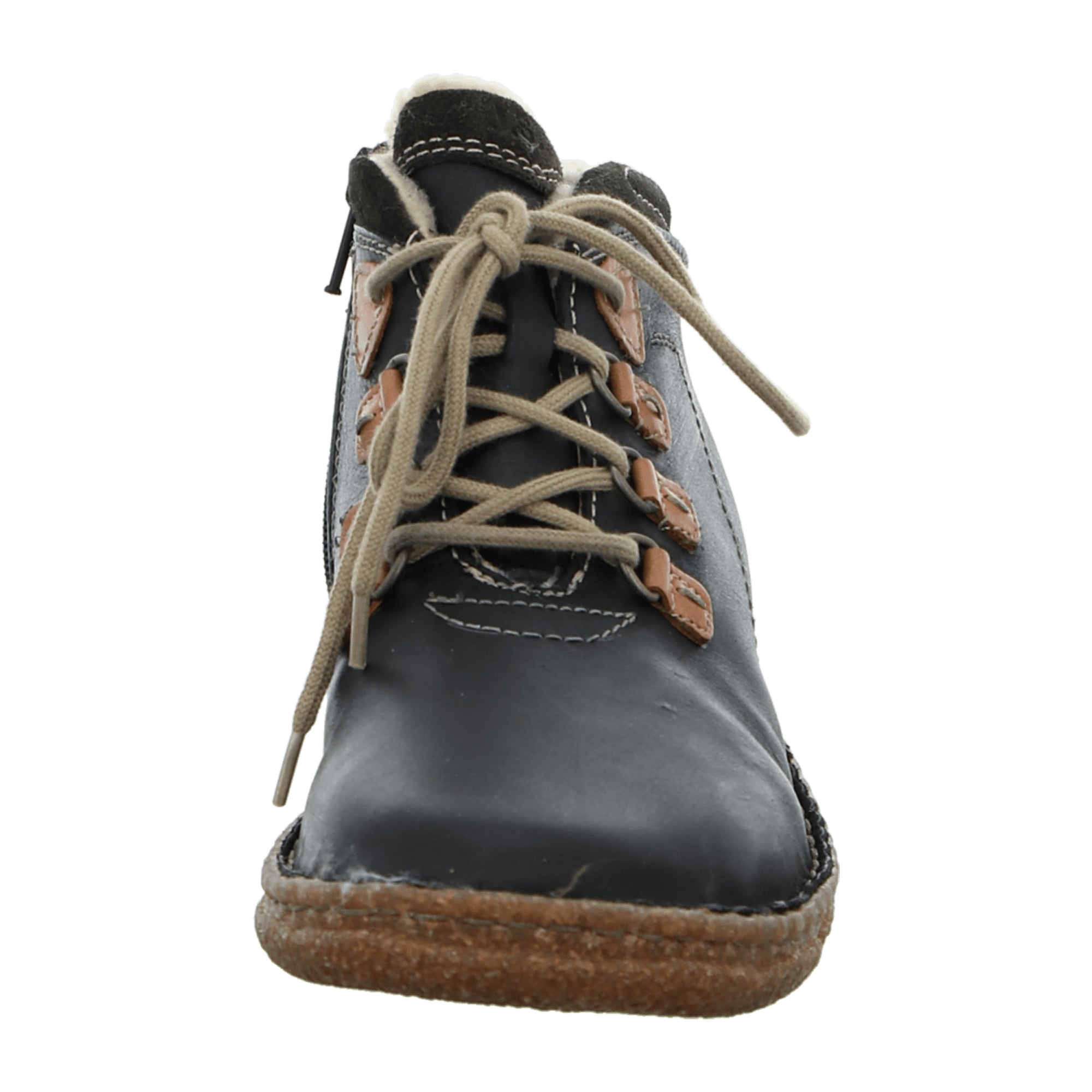 Josef Seibel Lace-Up Boot with Warm Lining Neele 57 for Women in Black