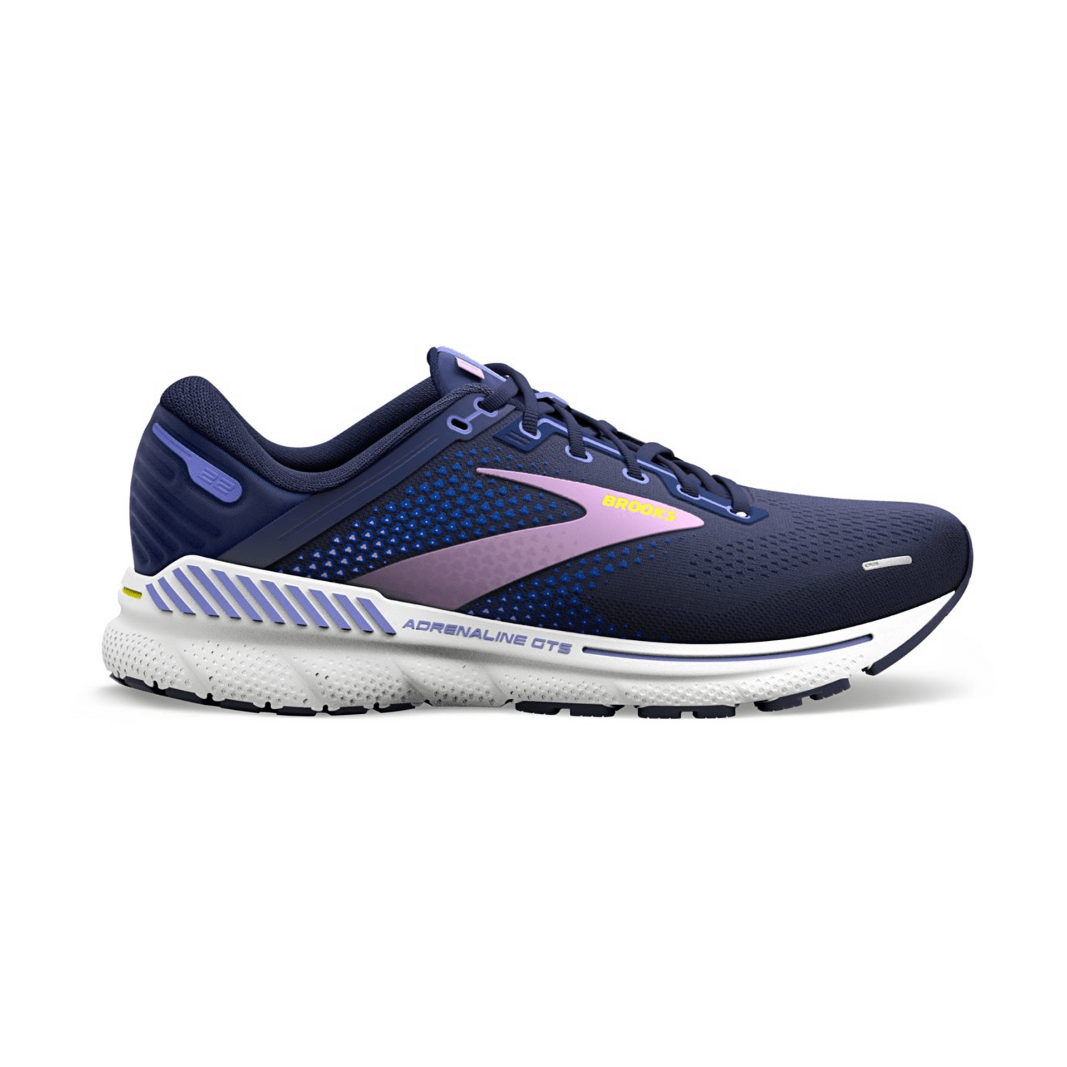 Brooks Adrenaline GTS 22 Women's Running Shoes in Blue with Rubber Sole