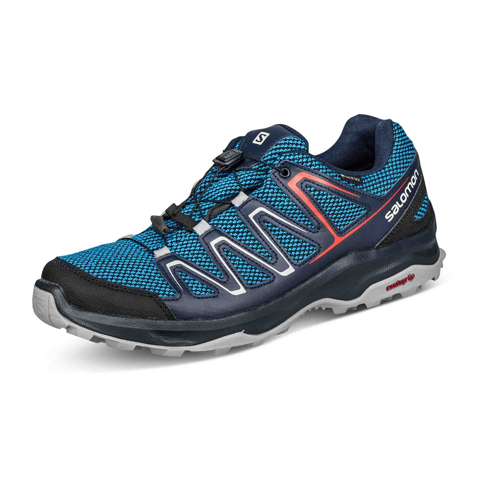 Salomon CUSTER GTX Indigo for men, blue, shoes