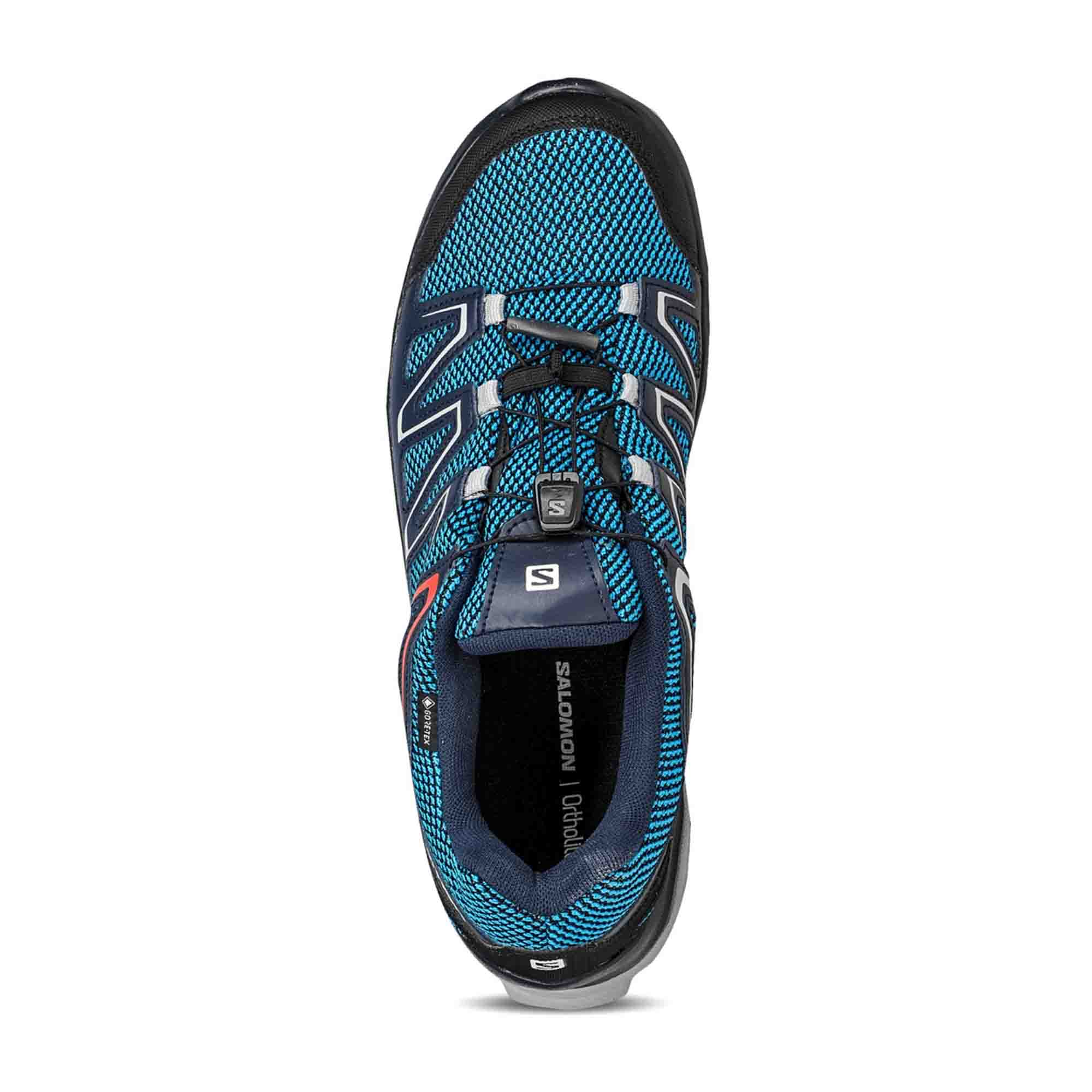 Salomon CUSTER GTX Indigo for men, blue, shoes