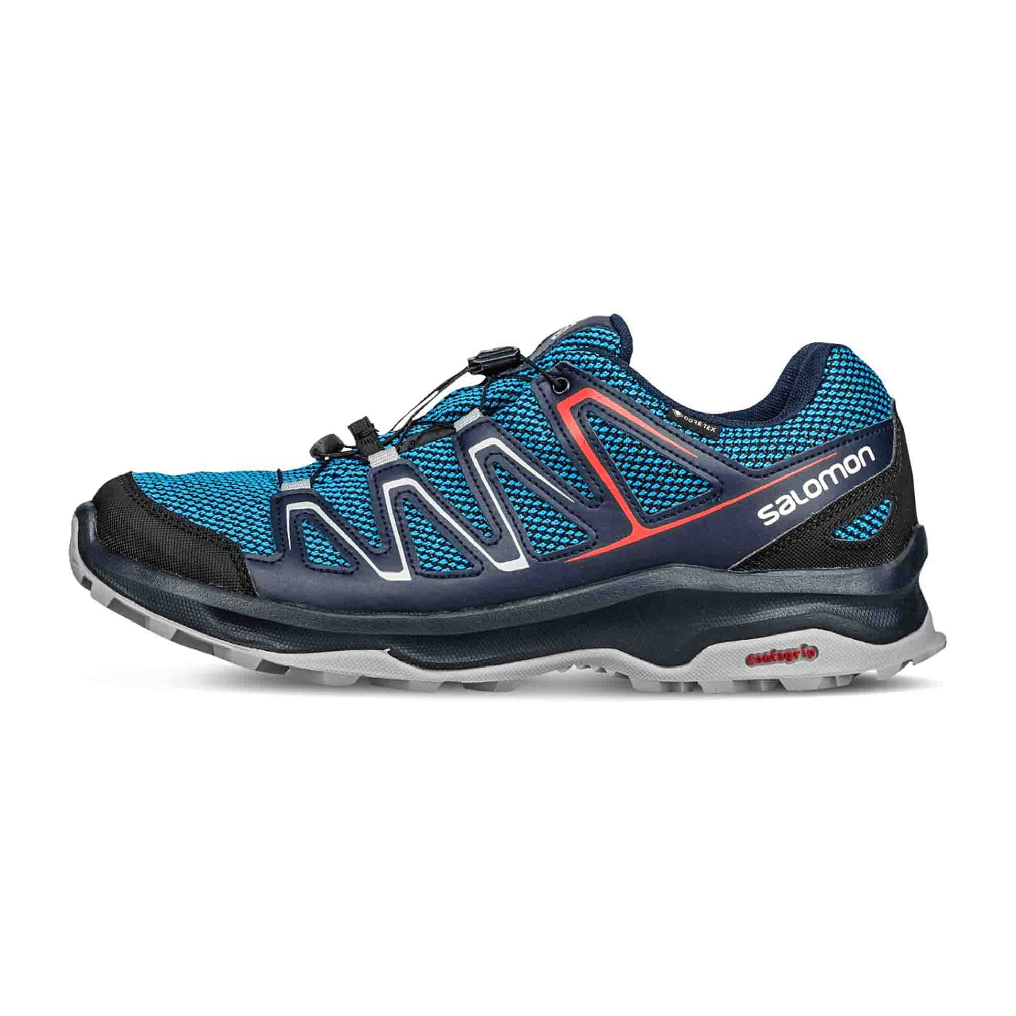 Salomon CUSTER GTX Indigo for men, blue, shoes - Bartel-Shop